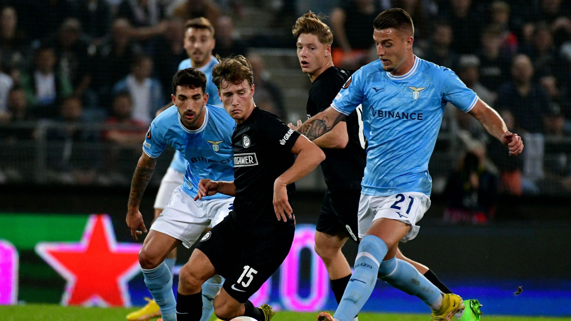 Sergej Milinkovic-Savic Sturm Graz Lazio Europa League