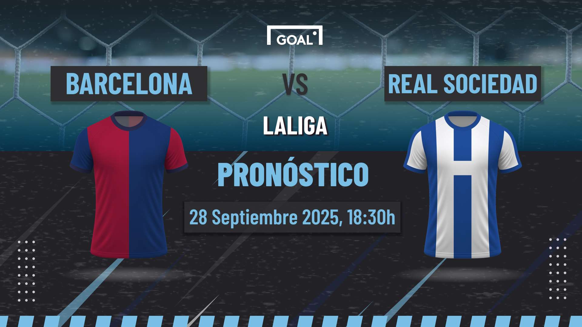 Barcelona vs Real Sociedad Pronóstico y Apuestas LaLiga | 28/09/25