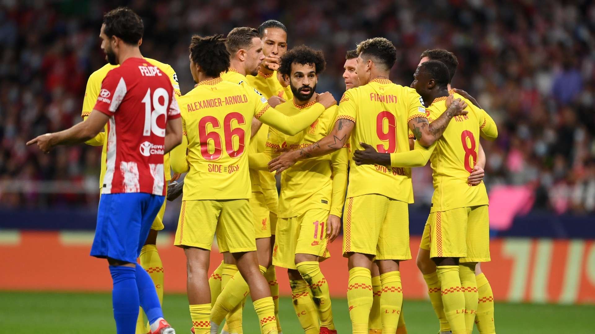 Liverpool Atletico Madrid 2021