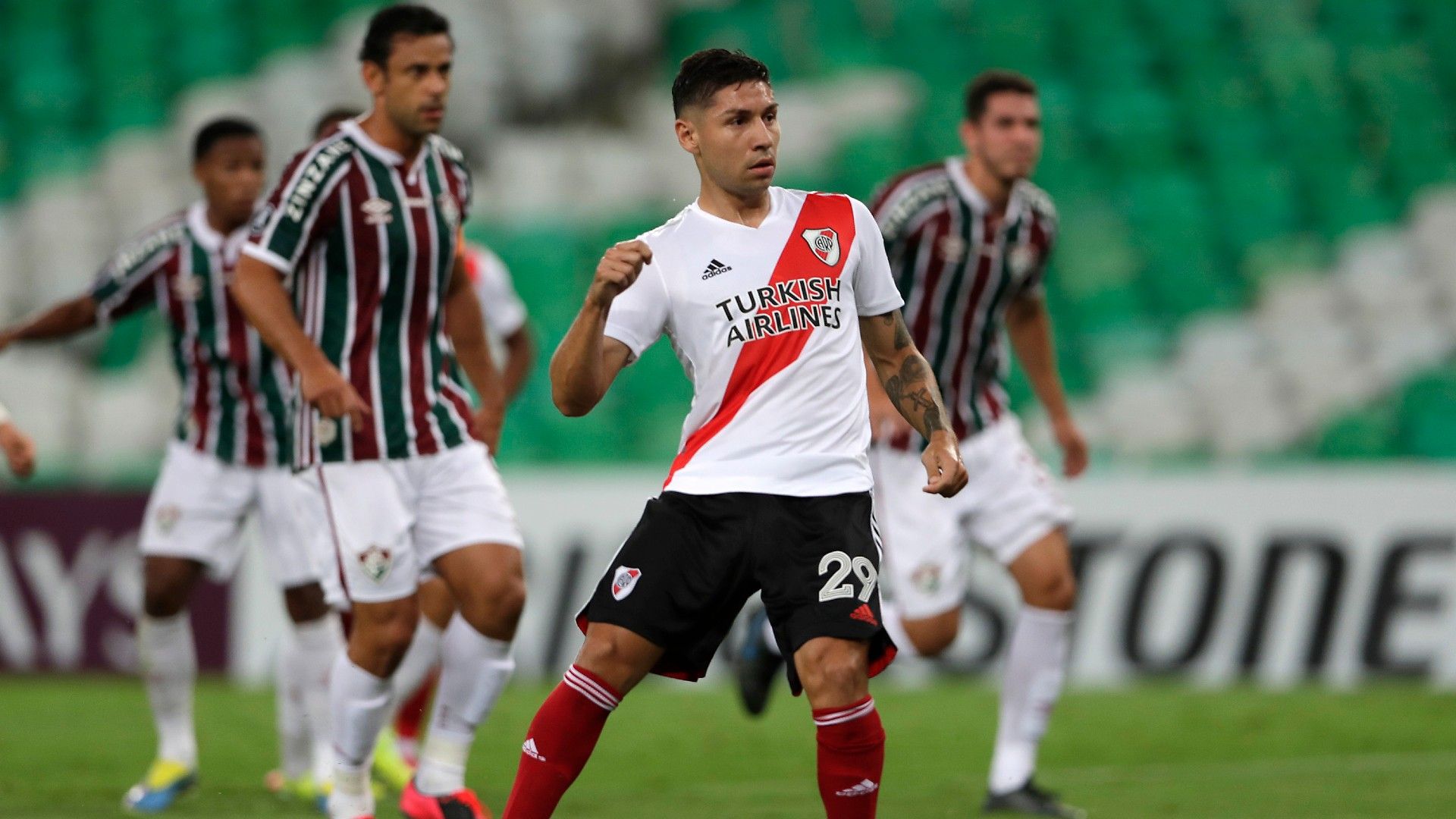 Gonzalo Montiel Fluminense River Copa Libertadores 22042021