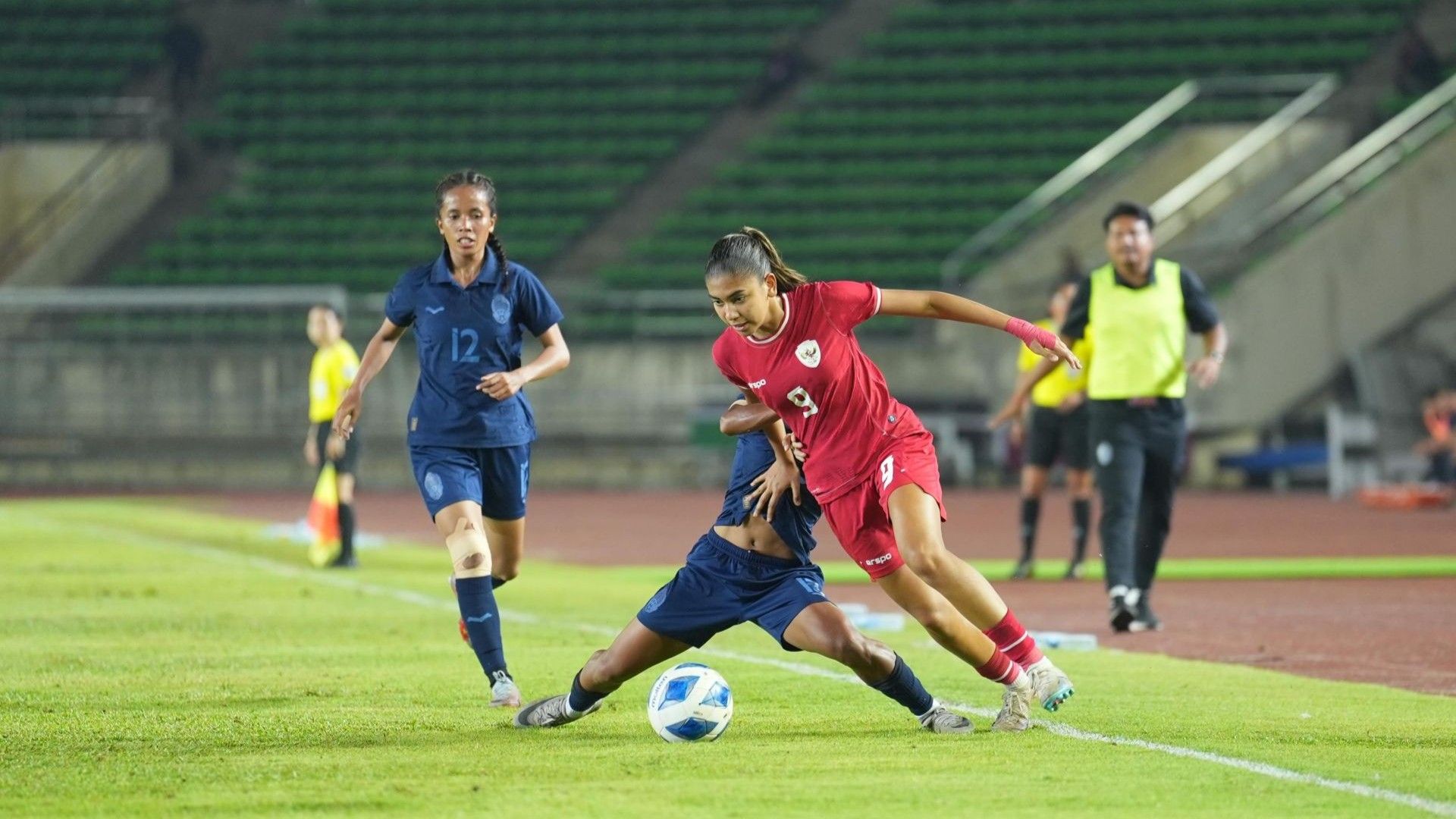 Claudia Scheunamann - Timnas Wanita Indonesia vs Kamboja 05122024