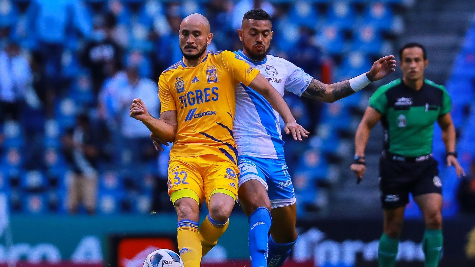 Carlos González Emanuel Gularte Puebla Tigres Apertura 2021