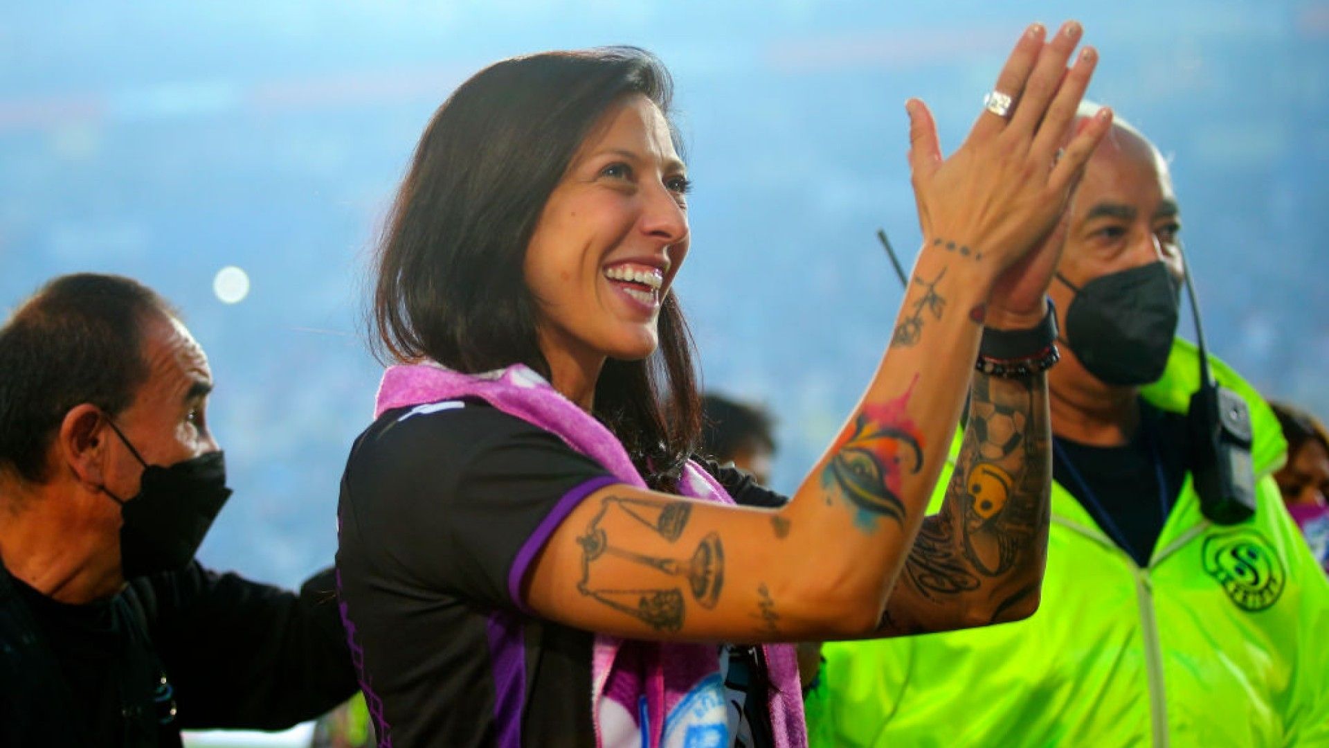 Jennifer Hermoso presentación Pachuca