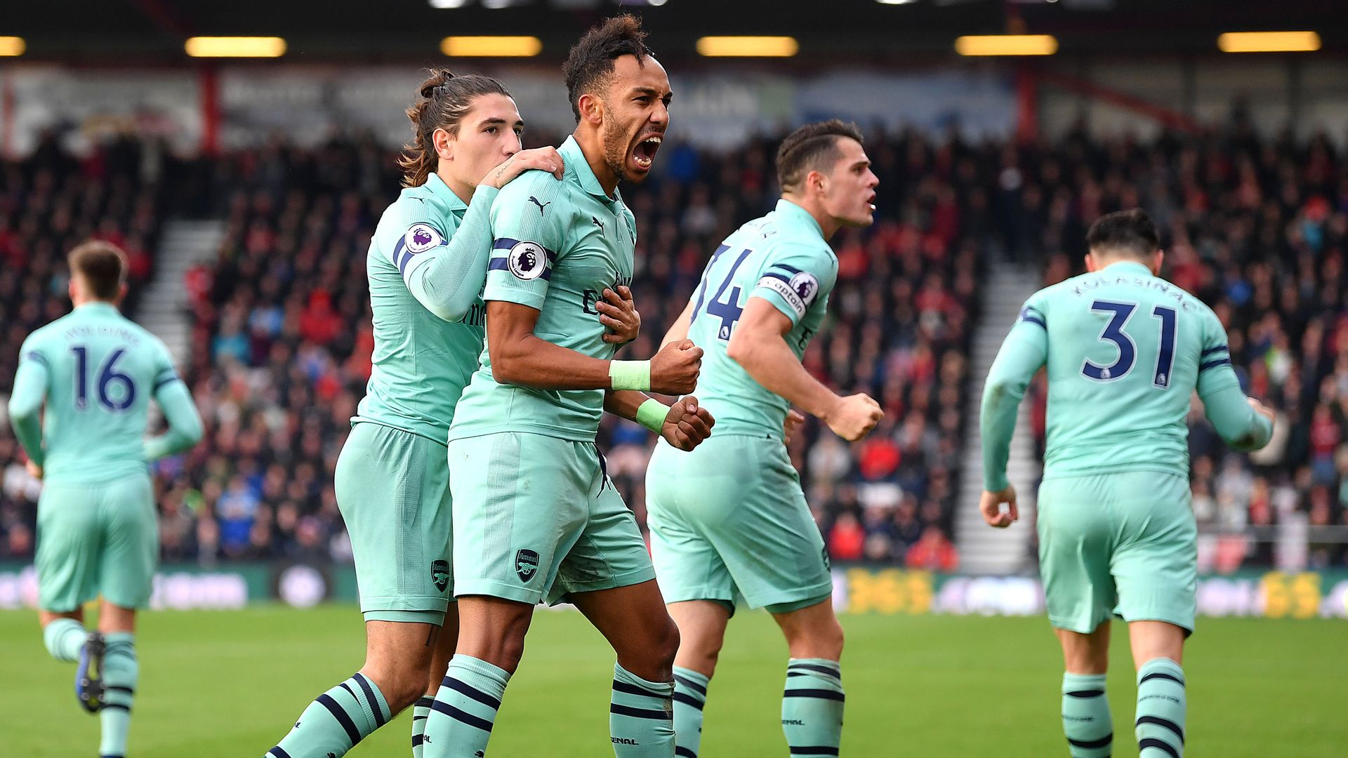 Arsenal Aubameyang Bellerin 25112018