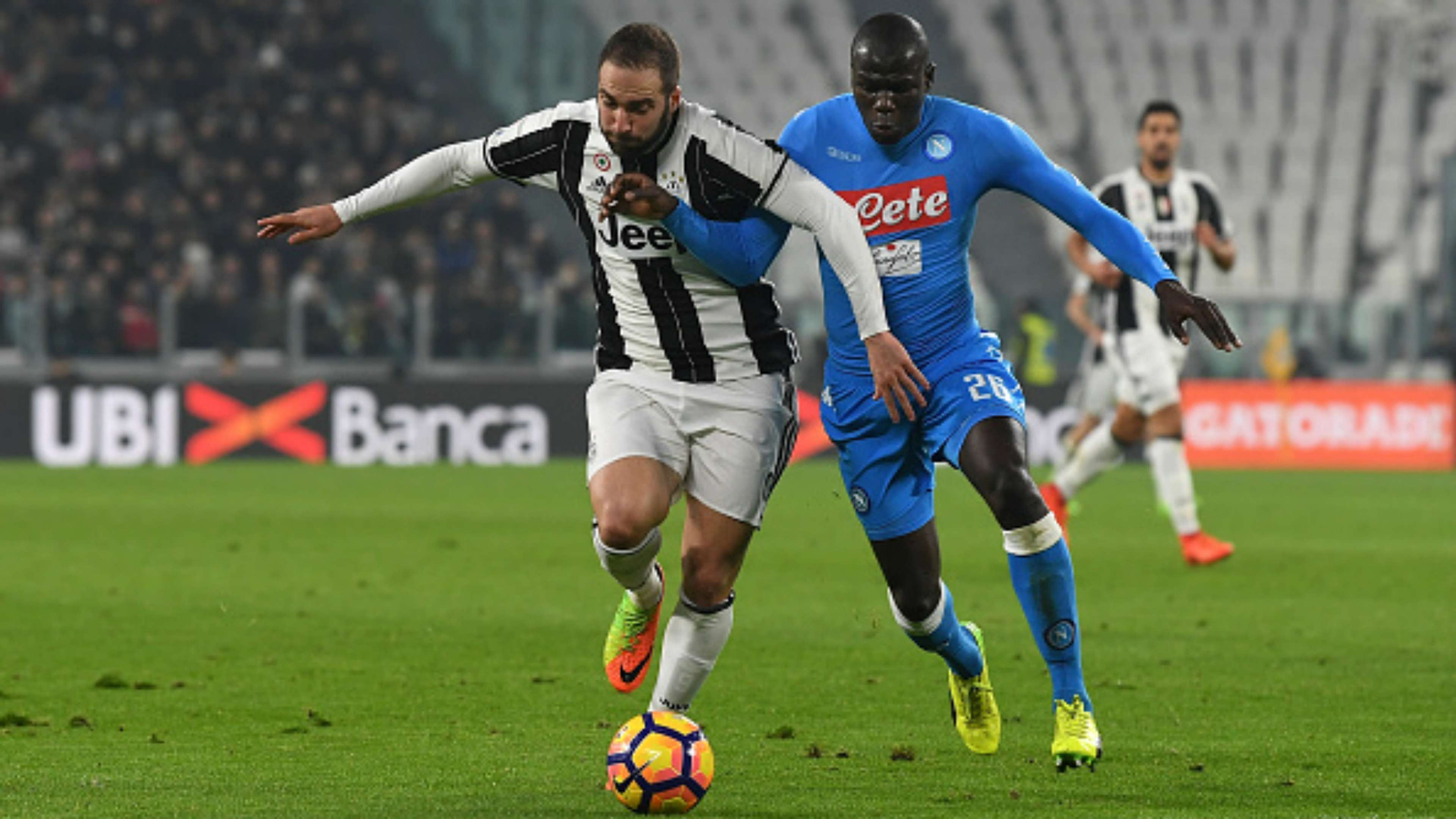 Gonzalo Higuain Kalidou Kolibaly Juventus Napoli Coppa Italia