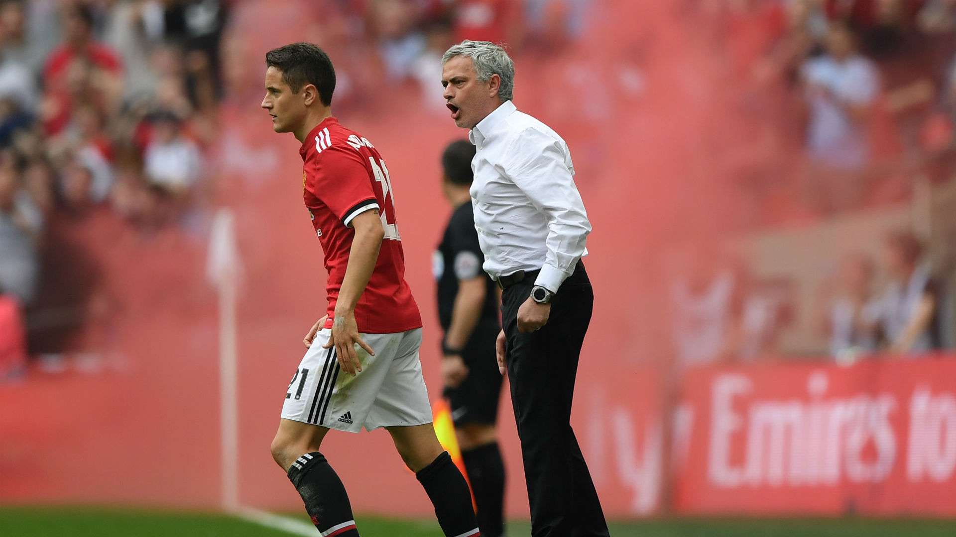 Jose Mourinho Ander Herrera Manchester United