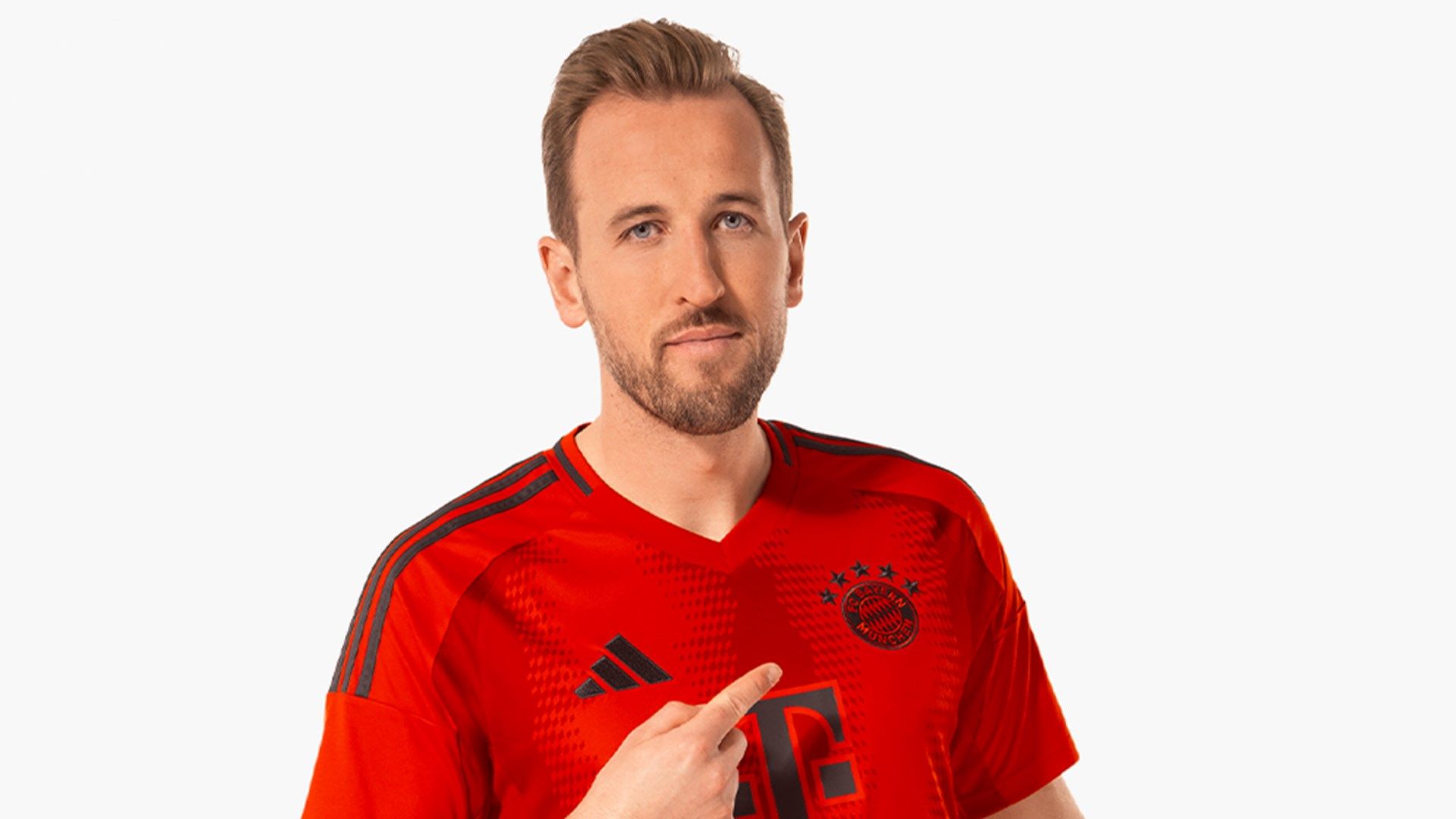 Harry Kane new Bayern kit