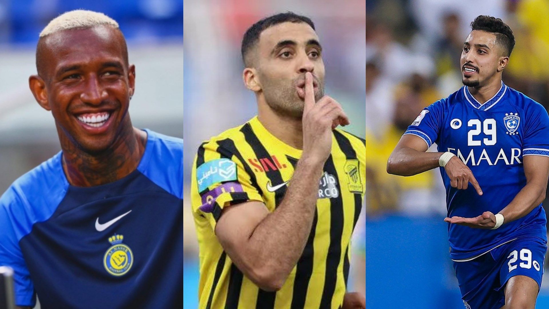 Salem Al-Dawsari - Talisca - Abderrazak Hamdallah - Nassr - Ittihad - Hilal