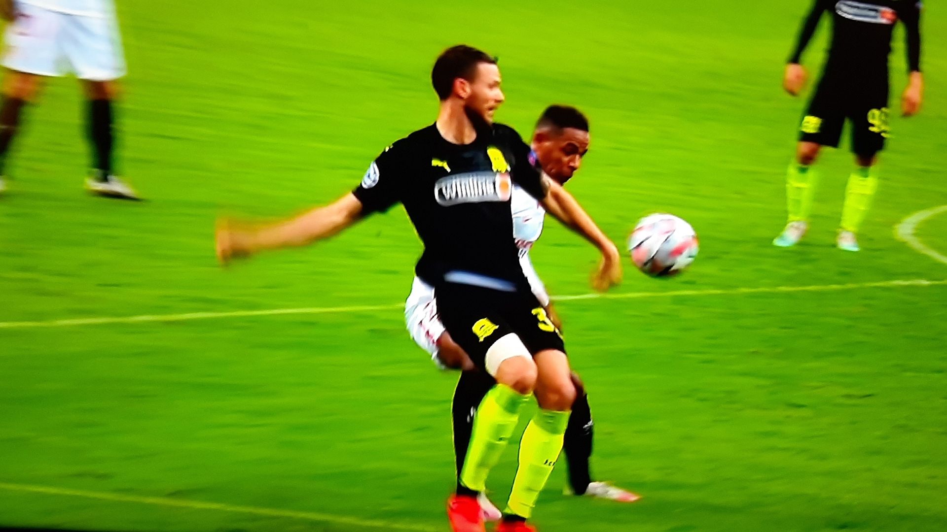 Krasnodar vs. Sevilla (posible penalti)