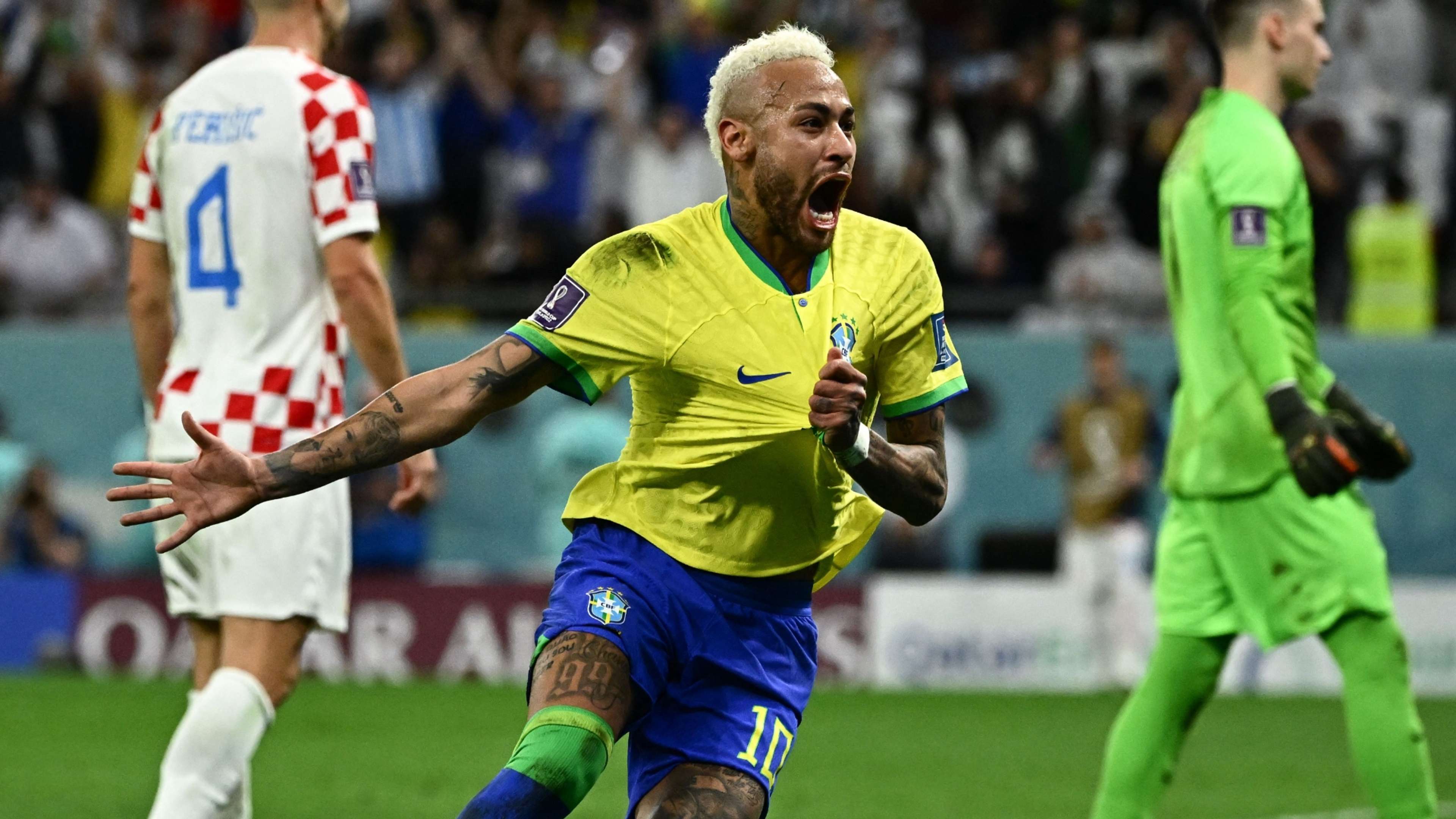 Neymar Croatia Brazil World Cup