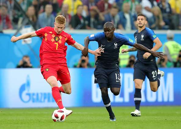 케빈 데 브라이너 vs 은골로 캉테