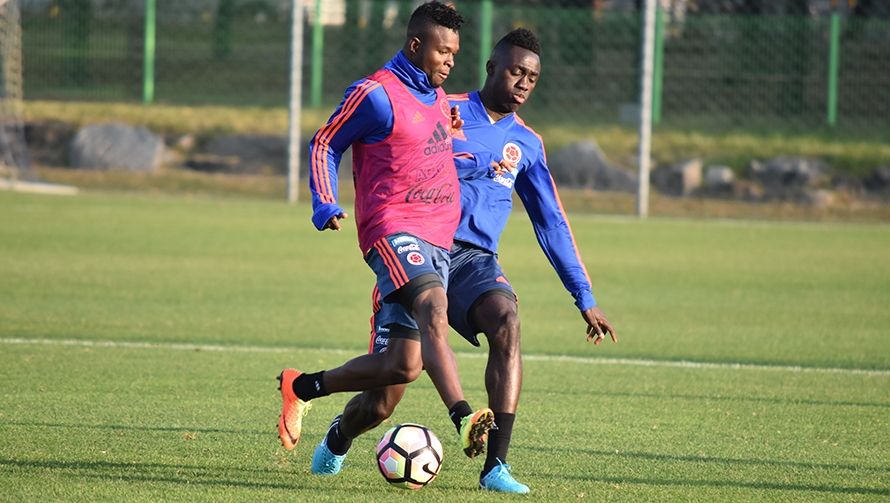 entrenamiento Colombia en Corea