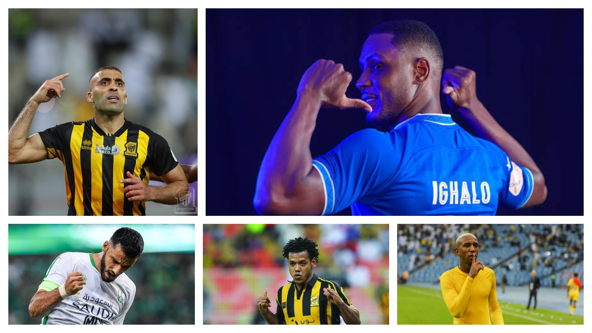 ighalo - somah - talisca - Abderrazak Hamdallah - Abderrazak Hamdallah - hilal - nassr - ahli - ittihad