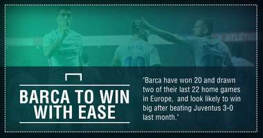 Barcelona Juventus graphic