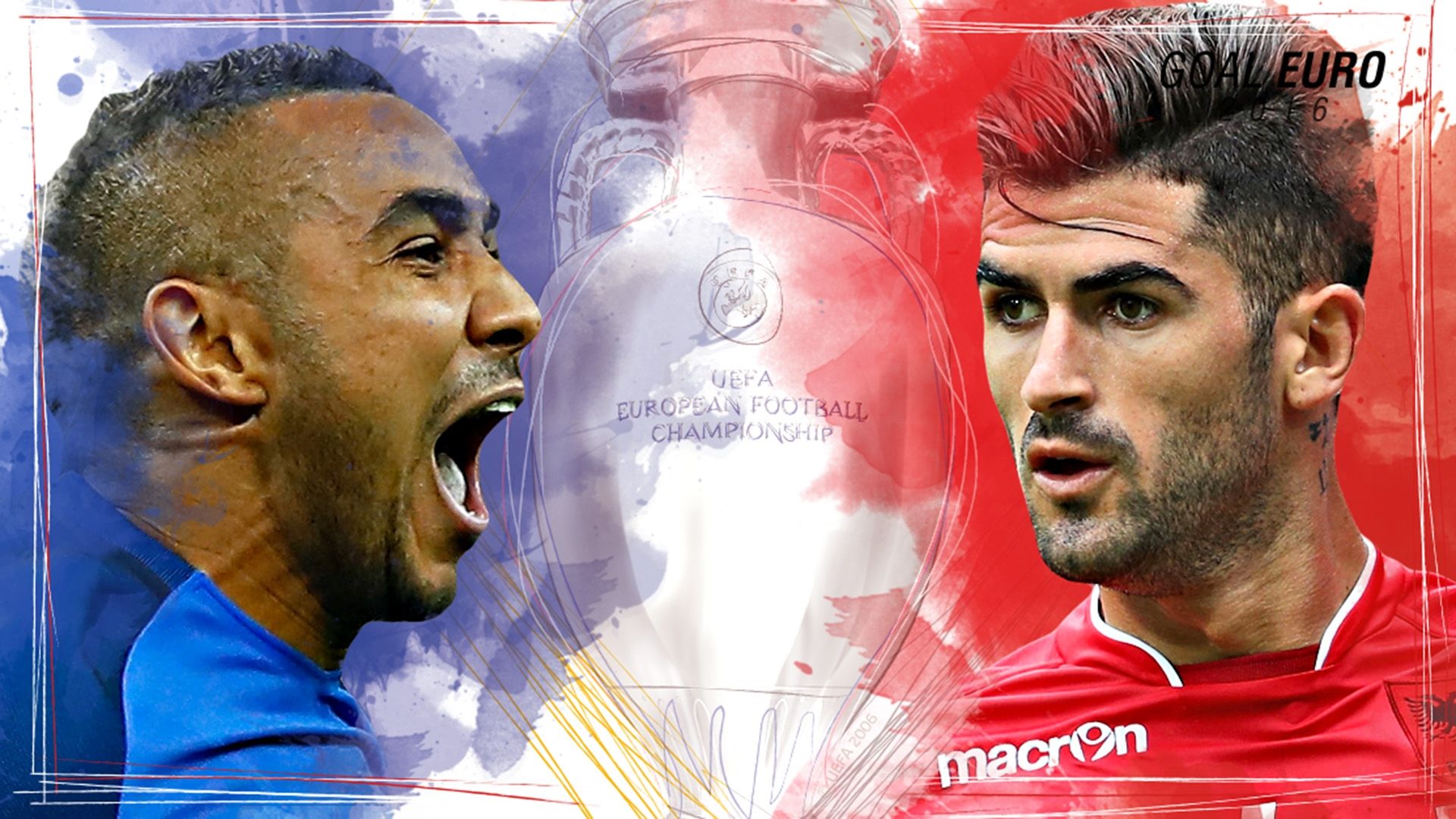 GFX EURO16 France Albania Euro 16