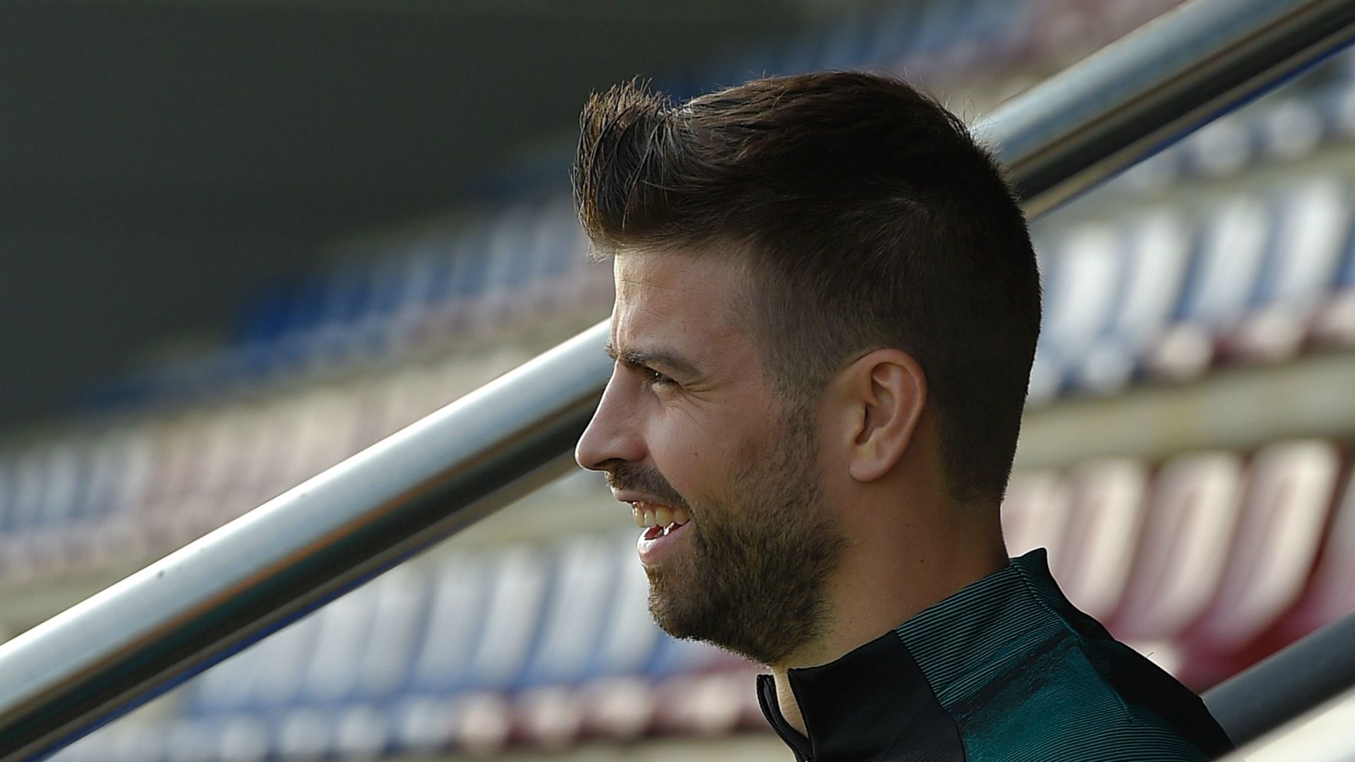 Gerard Pique Barcelona training
