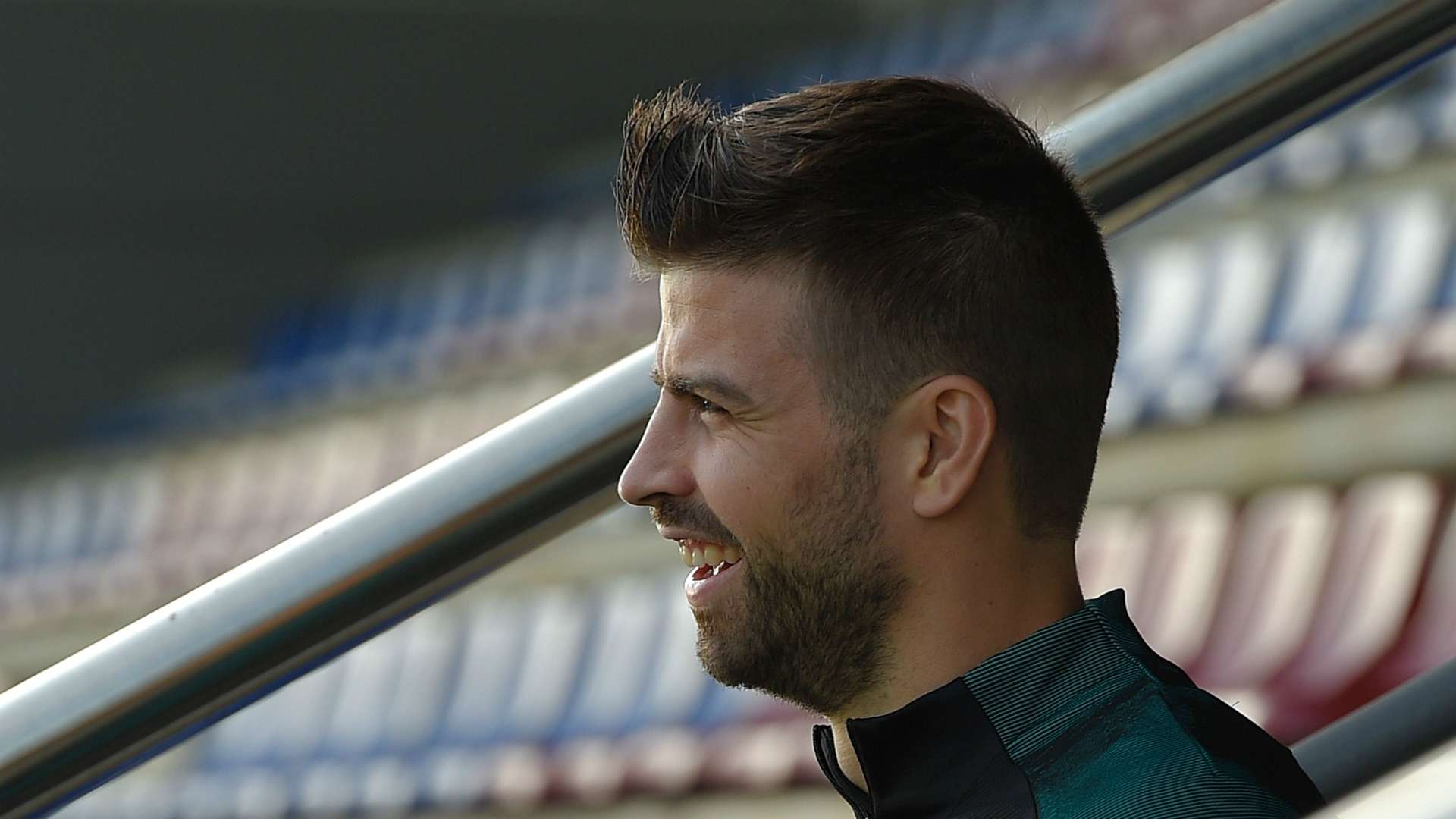 Gerard Pique Barcelona training