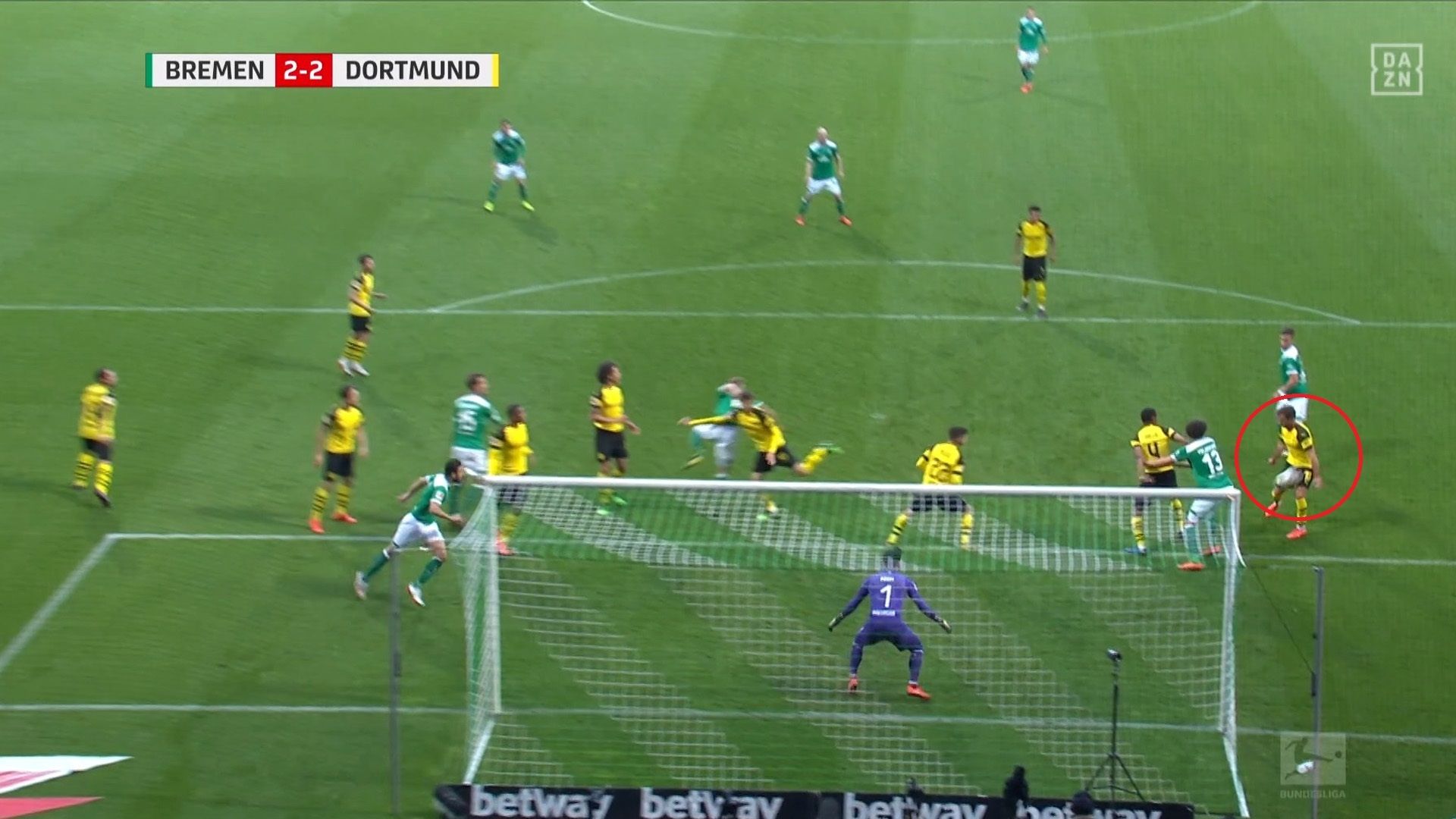 Mario Götze Werder Bremen Borussia Dortmund