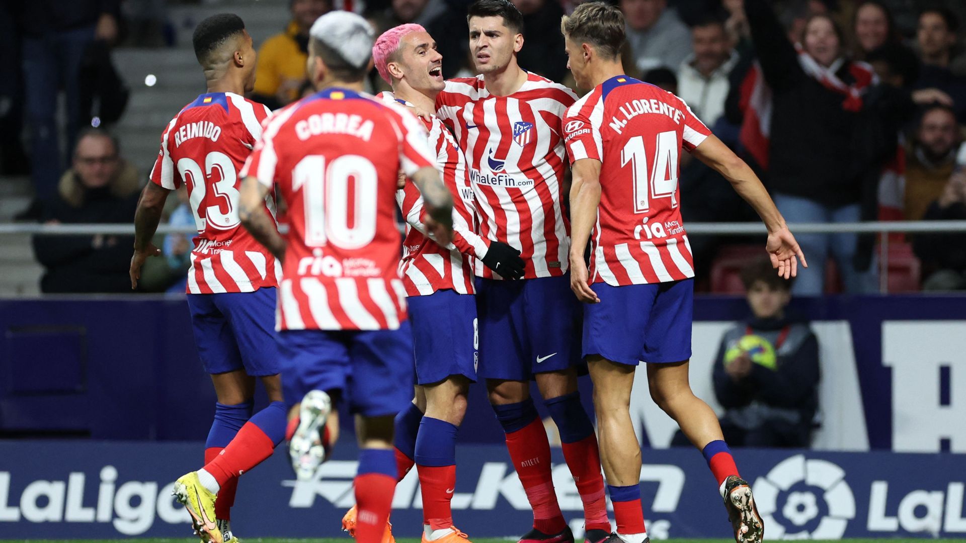 Atlético de Madrid vs. Valladolid