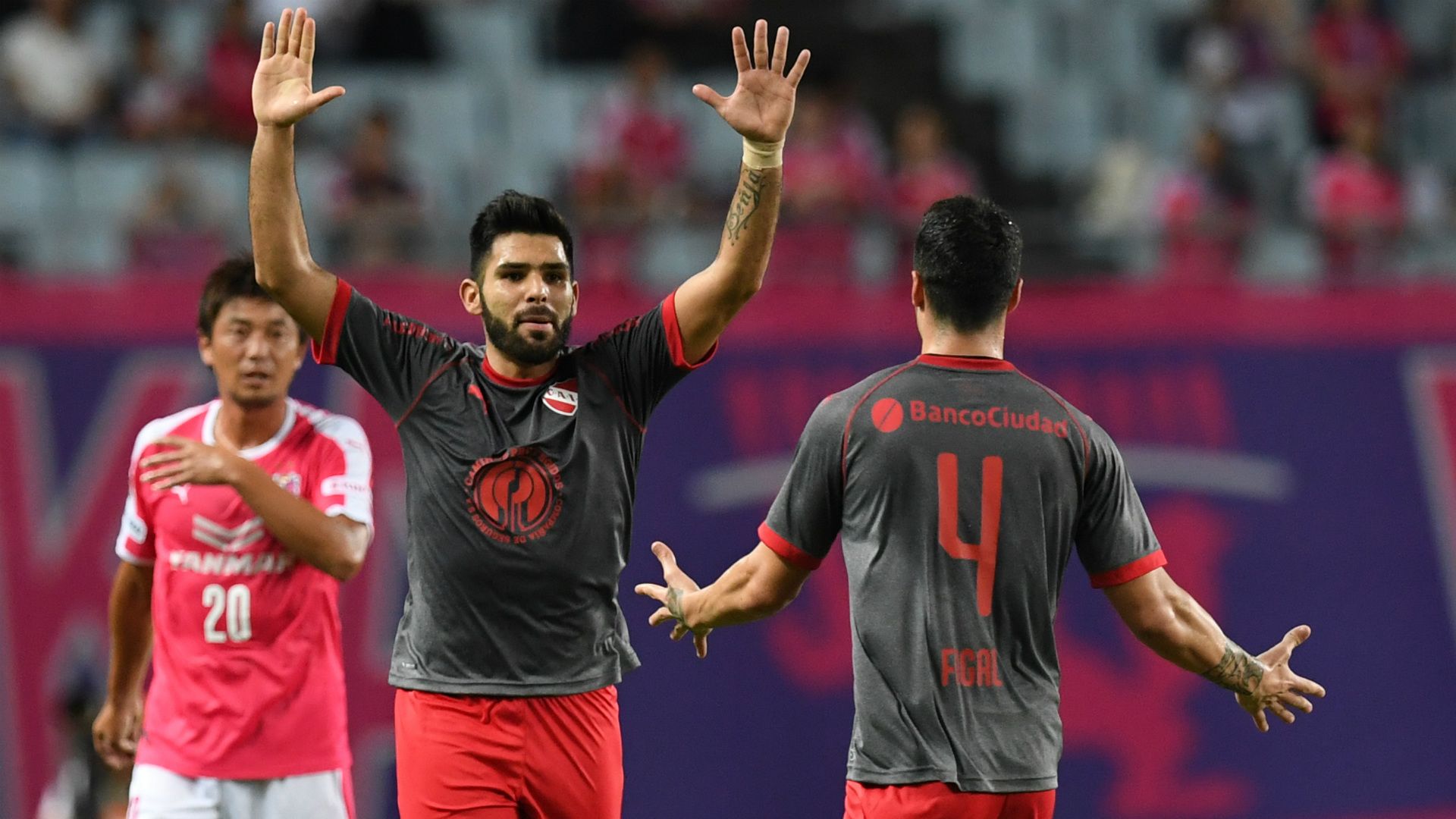 Silvio Romero Cerezo Osaka Independiente Suruga Bank Cup 08082018