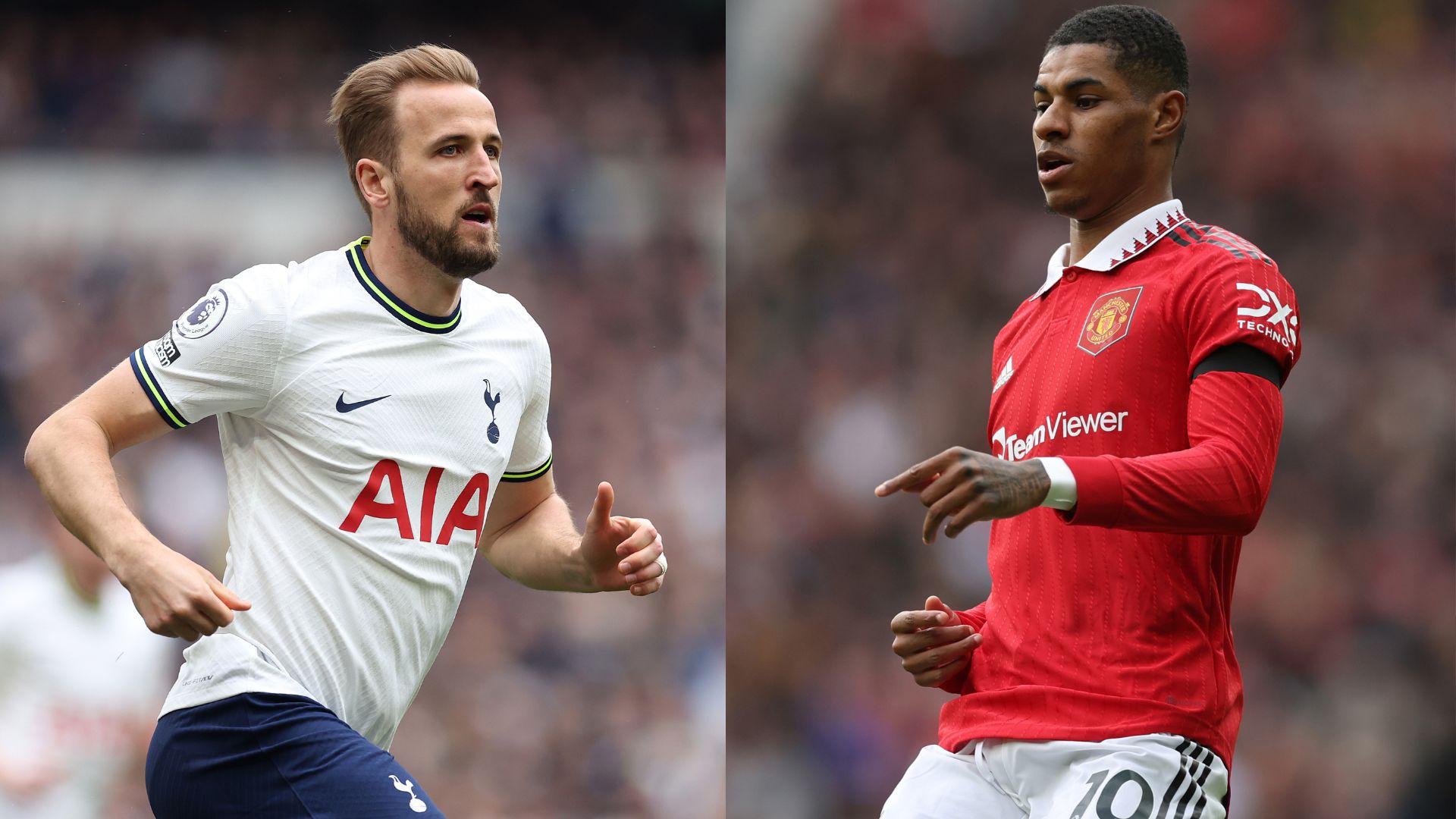 Kane y Rashford