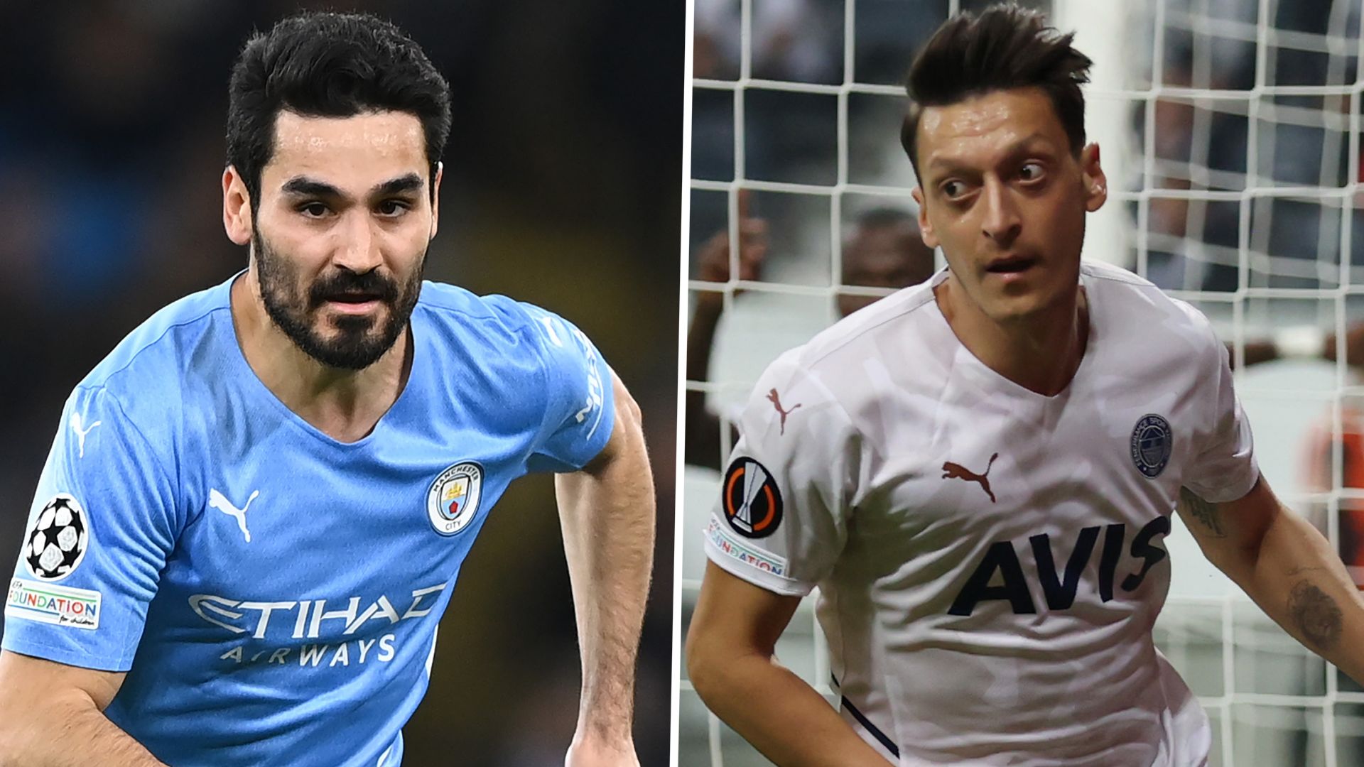 İlkay Gündoğan Mesut Özil GFX