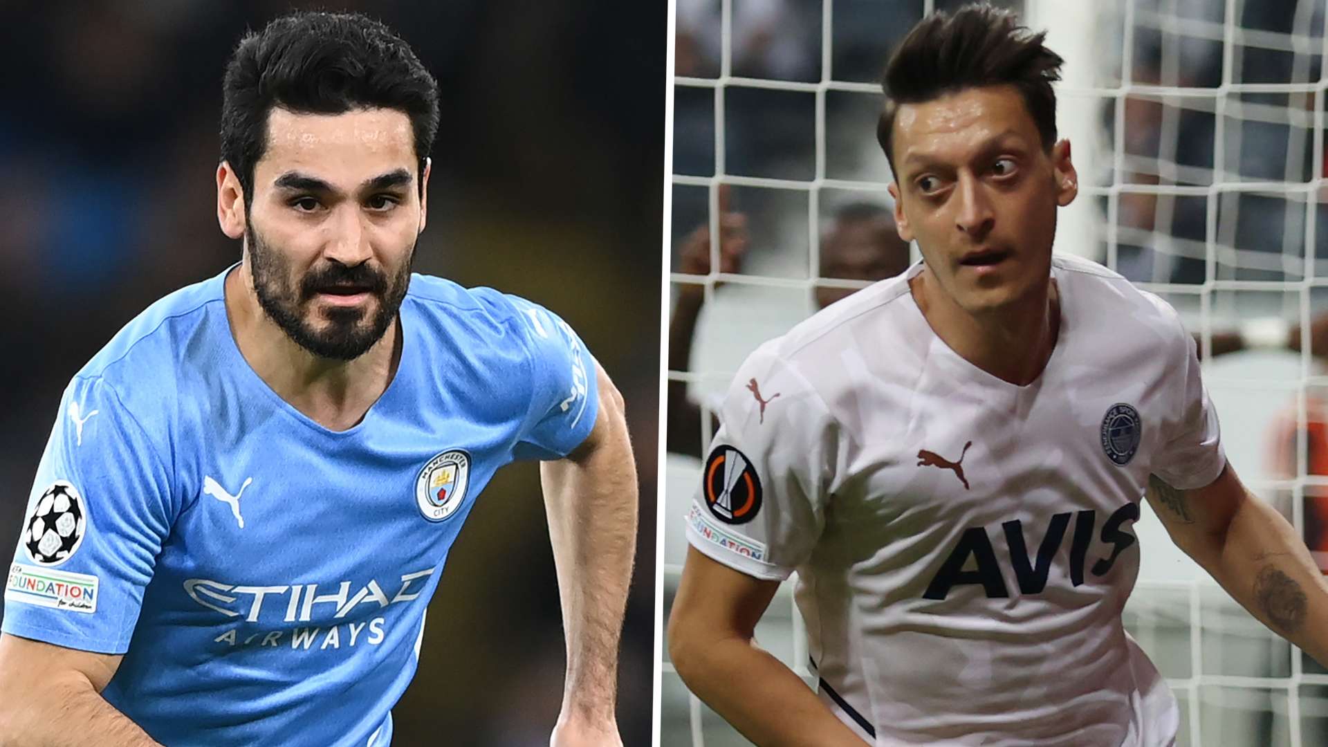 İlkay Gündoğan Mesut Özil GFX