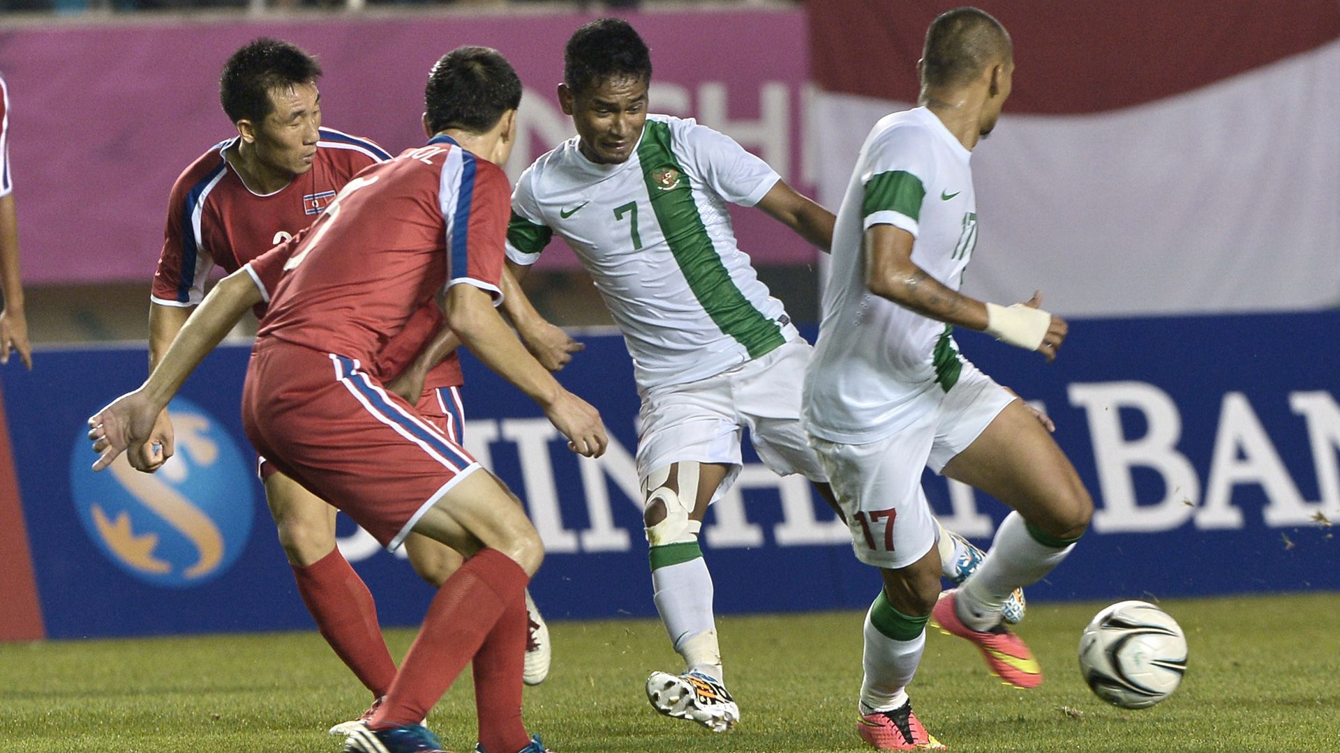 North Korea & Indonesia U-23 - Ramdani Lestaluhu - Asian Games