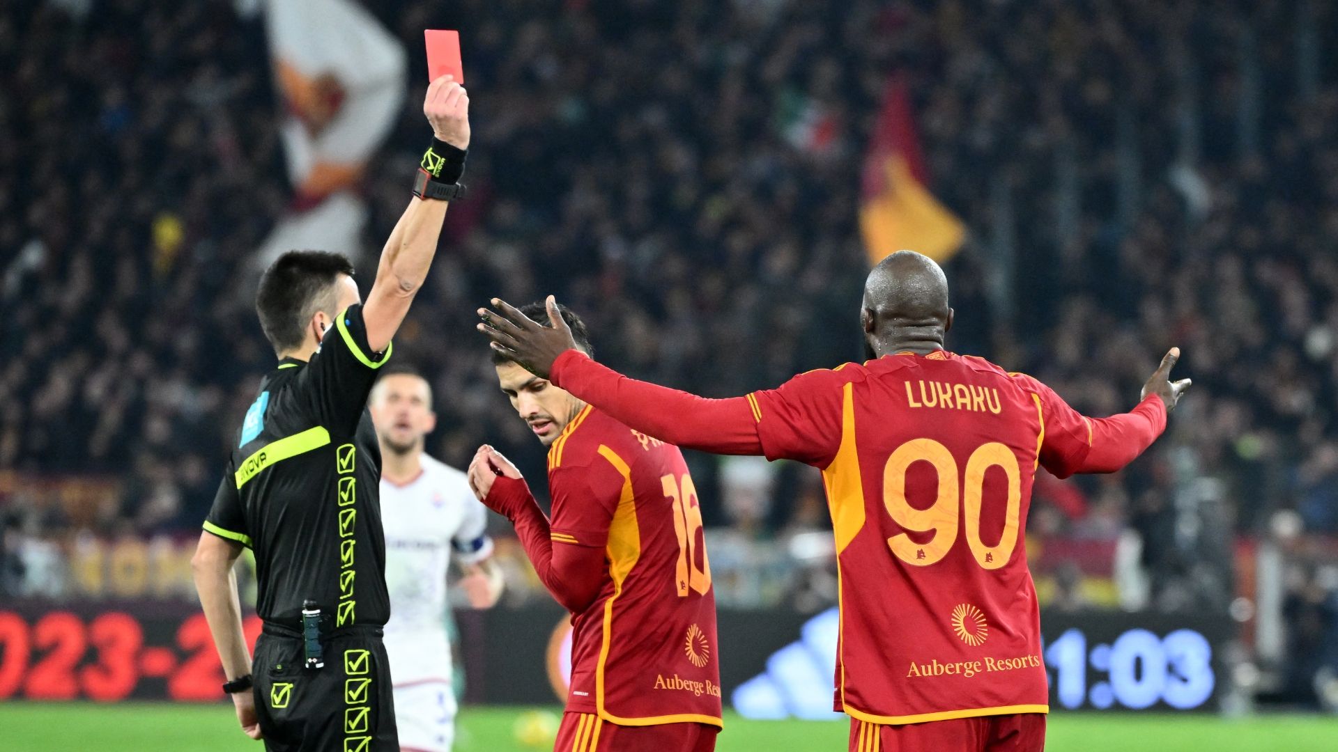 Lukaku Roma Fiorentina