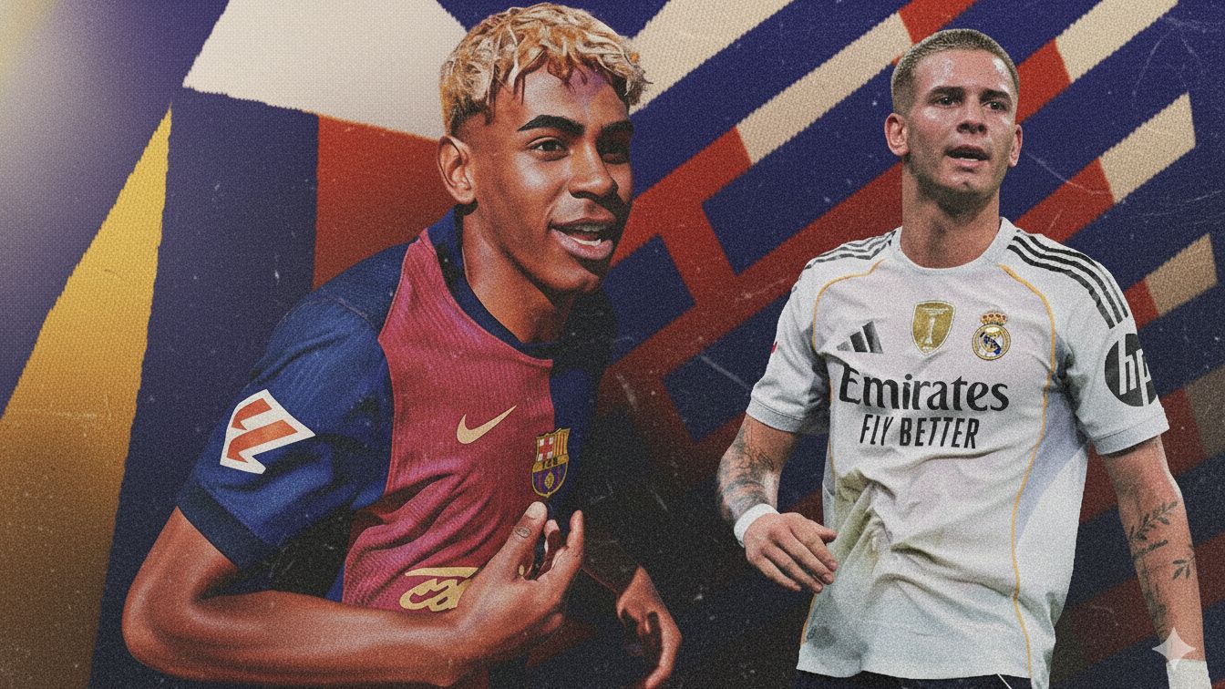 GOAL ONLY Mastantuono v Yamal gfx