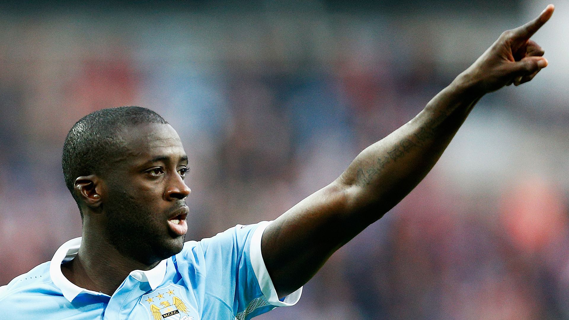 Yaya Toure Manchester City Premier League 09192015