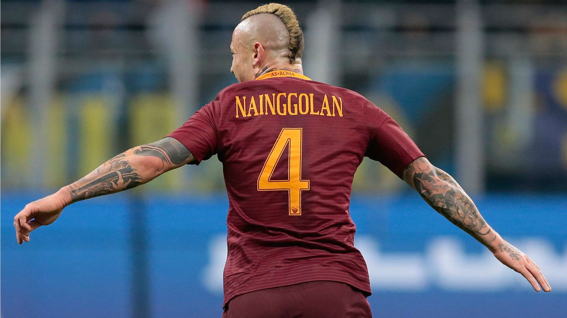 Radja Nainggolan Inter Roma Serie A 26022017