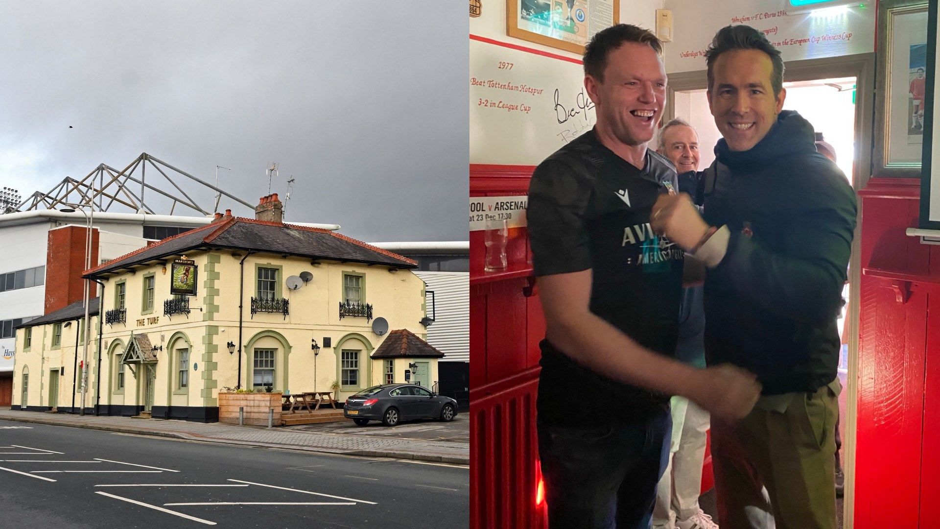 The Turf pub Ryan Reynolds