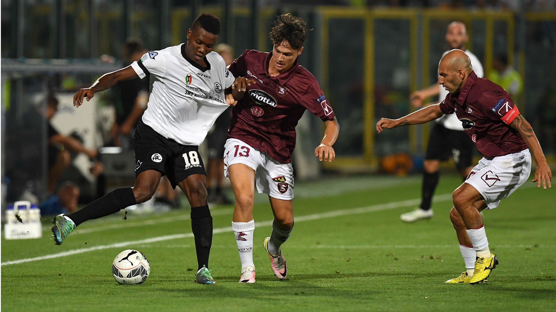 David Okereke spezia salernitana valerio mantovani