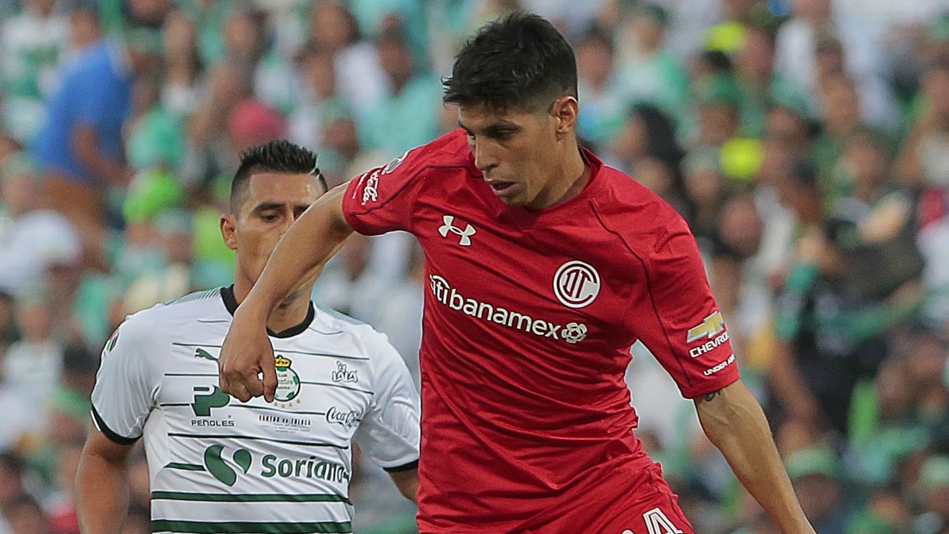 Santos Toluca Pablo Barrientos