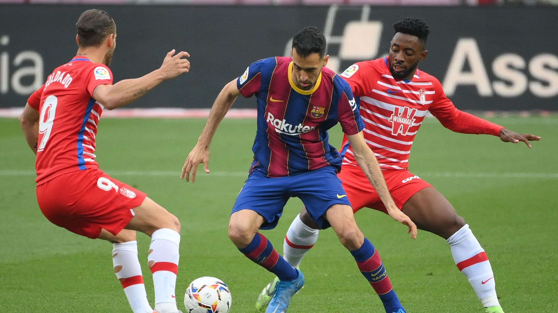 Sergio Busquets Barcelona Granada