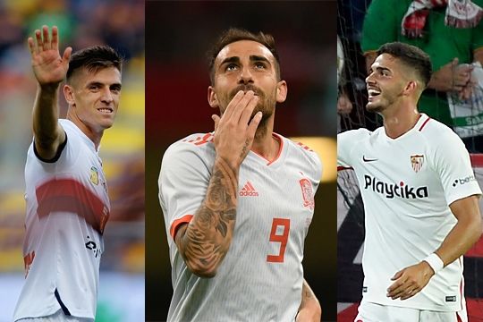 Krzysztof Piatek & Paco Alcacer & Andre Silva