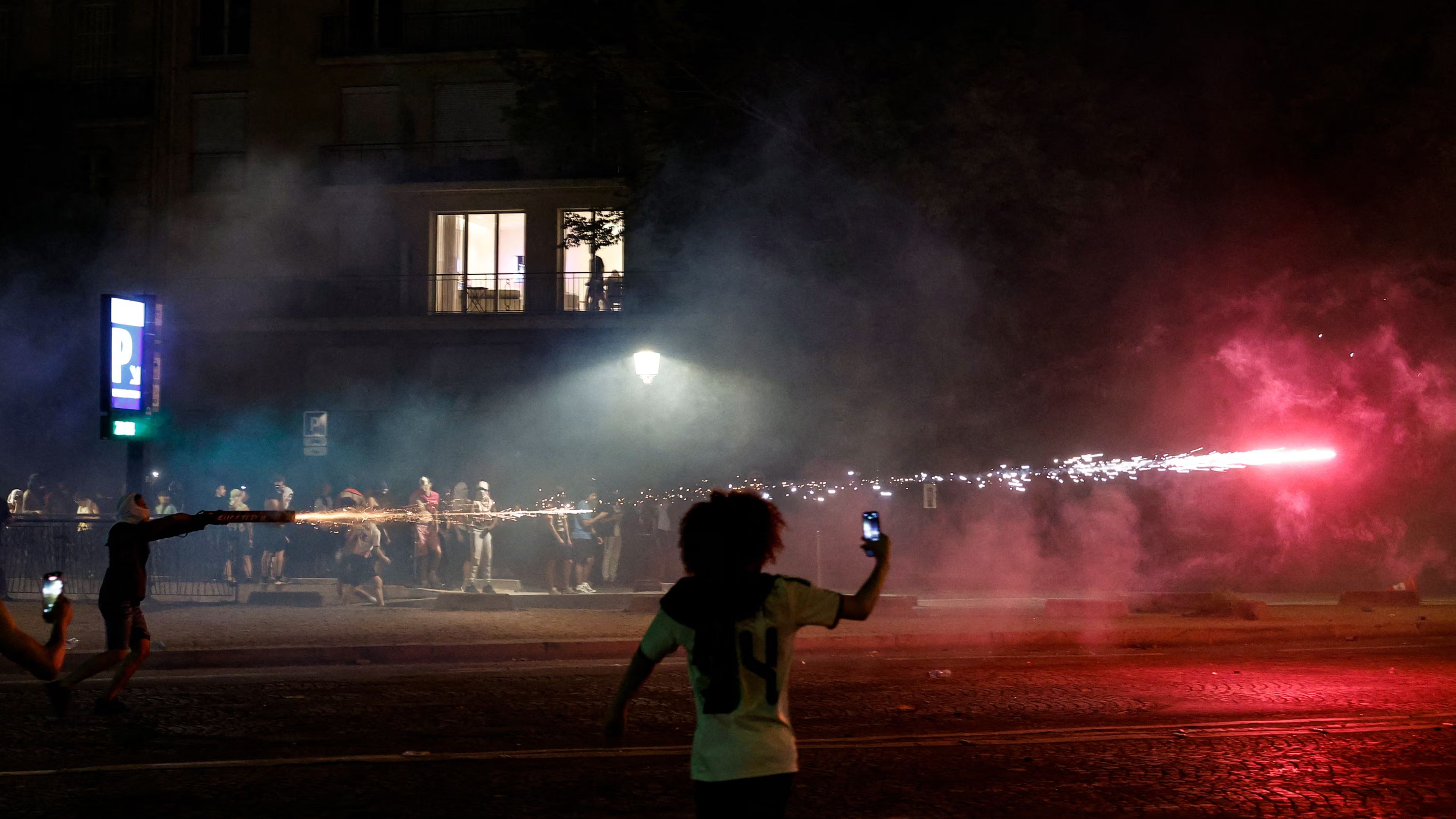 Paris after UCL final