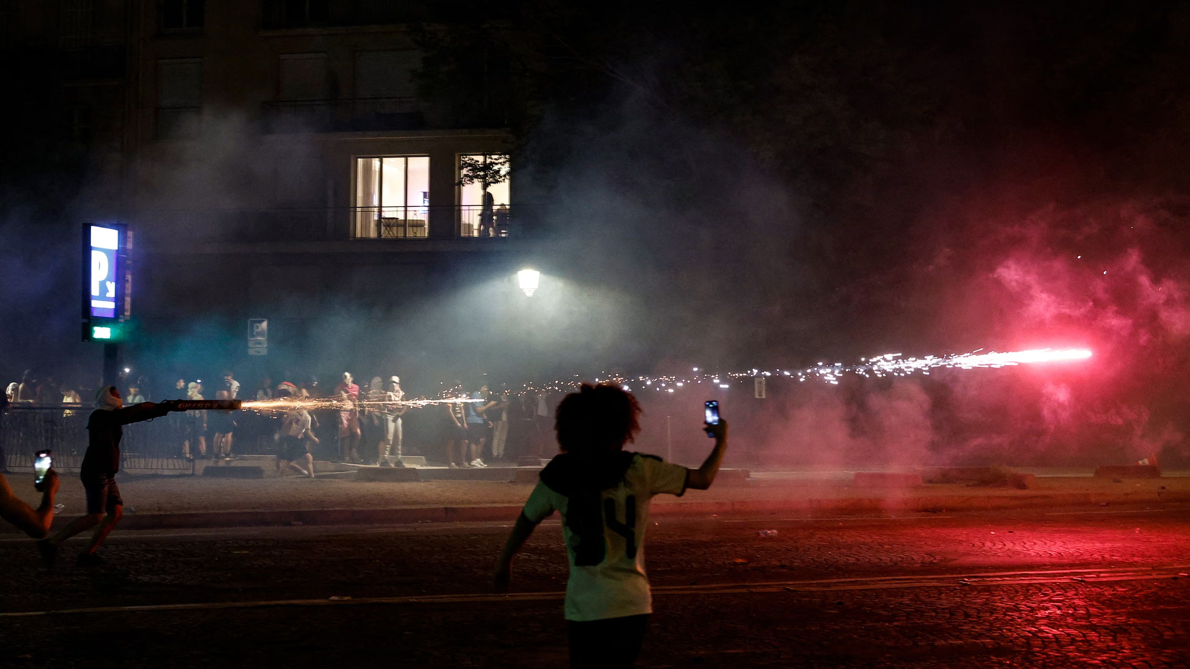 Paris after UCL final