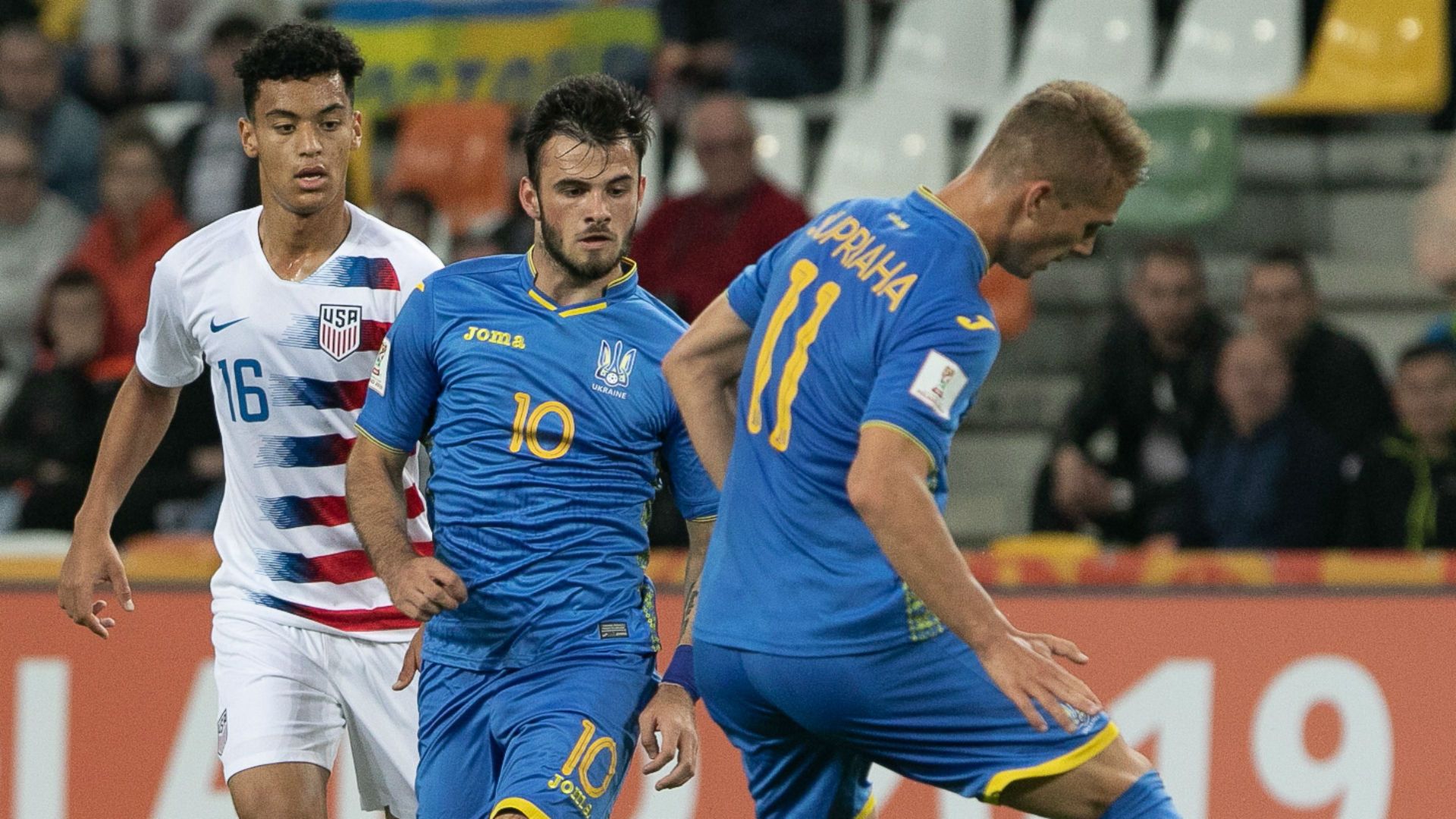 Ukraine U20, USA U20