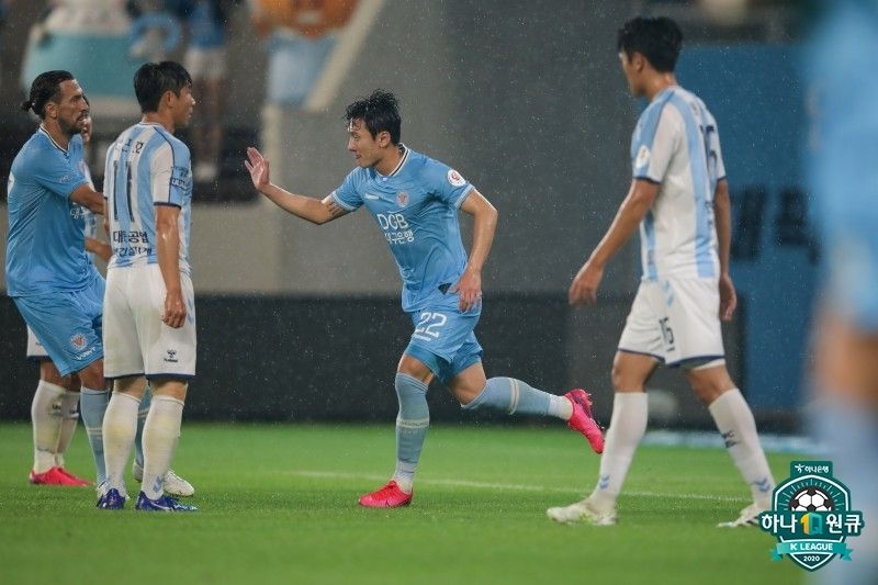 대구 김동진 득점
