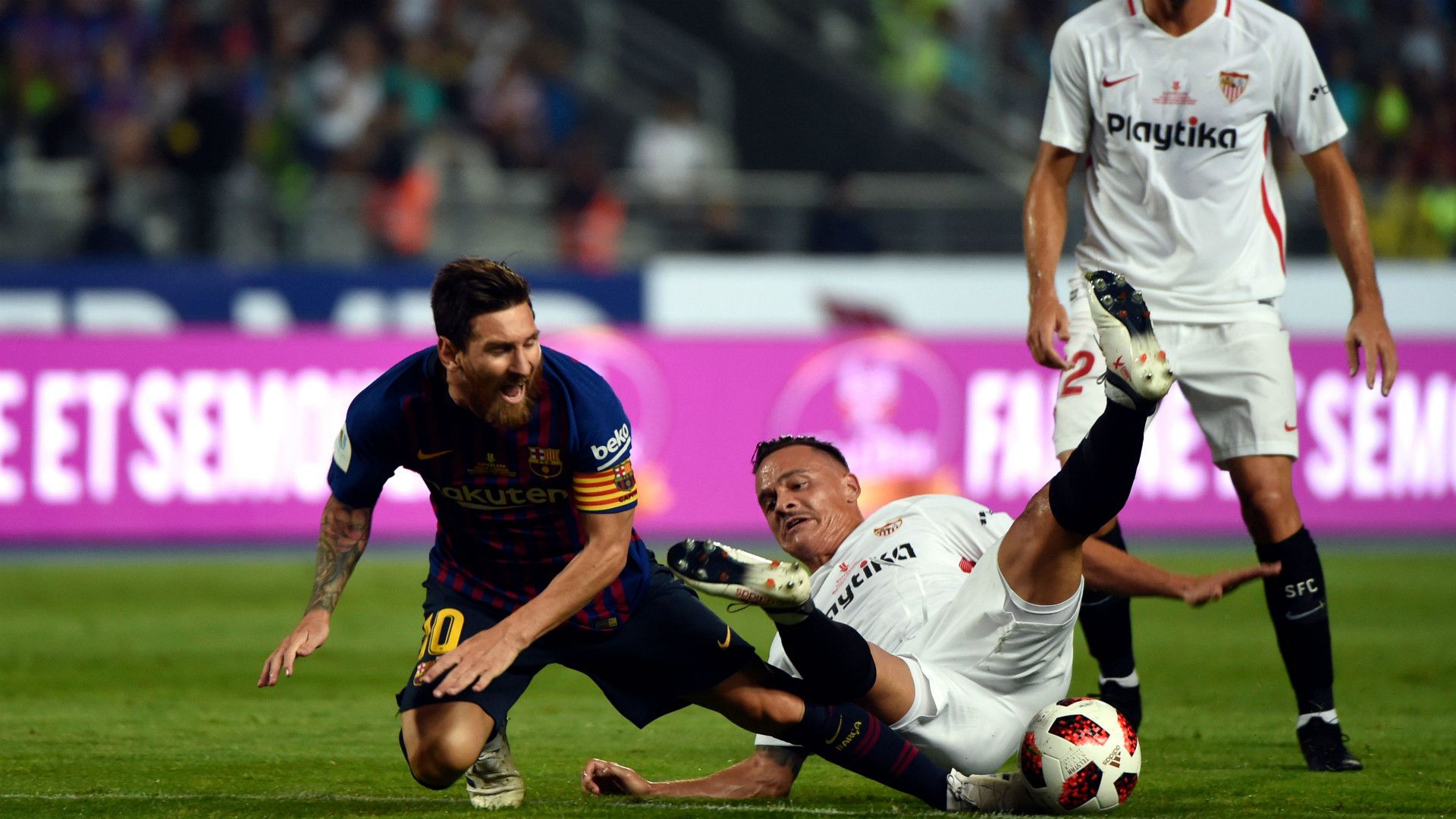 MESSI SEVILLA BARCELONA SUPERCOPA ESPAÑA