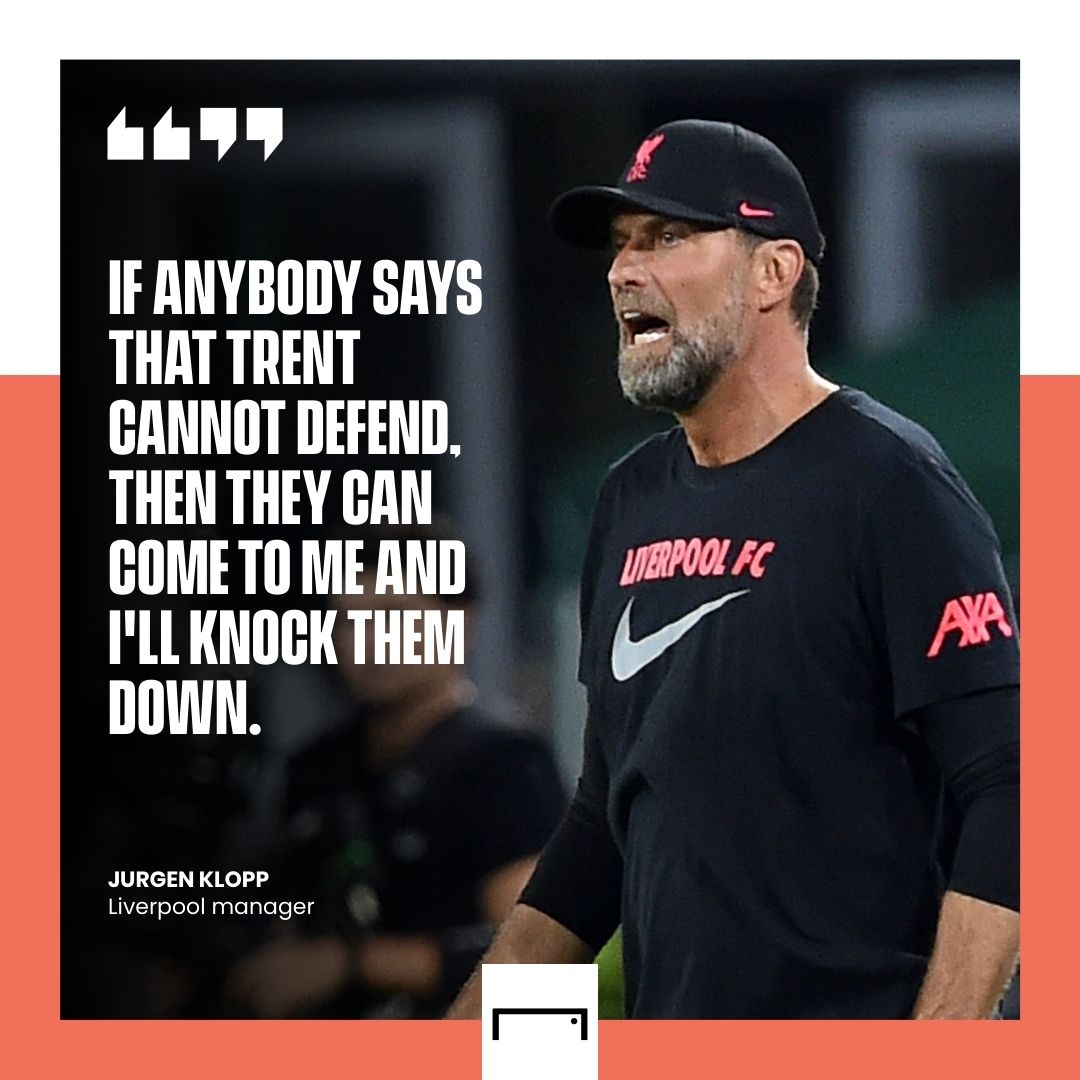 Jurgen Klopp Trent Alexander-Arnold Liverpool 2022-23 GFX