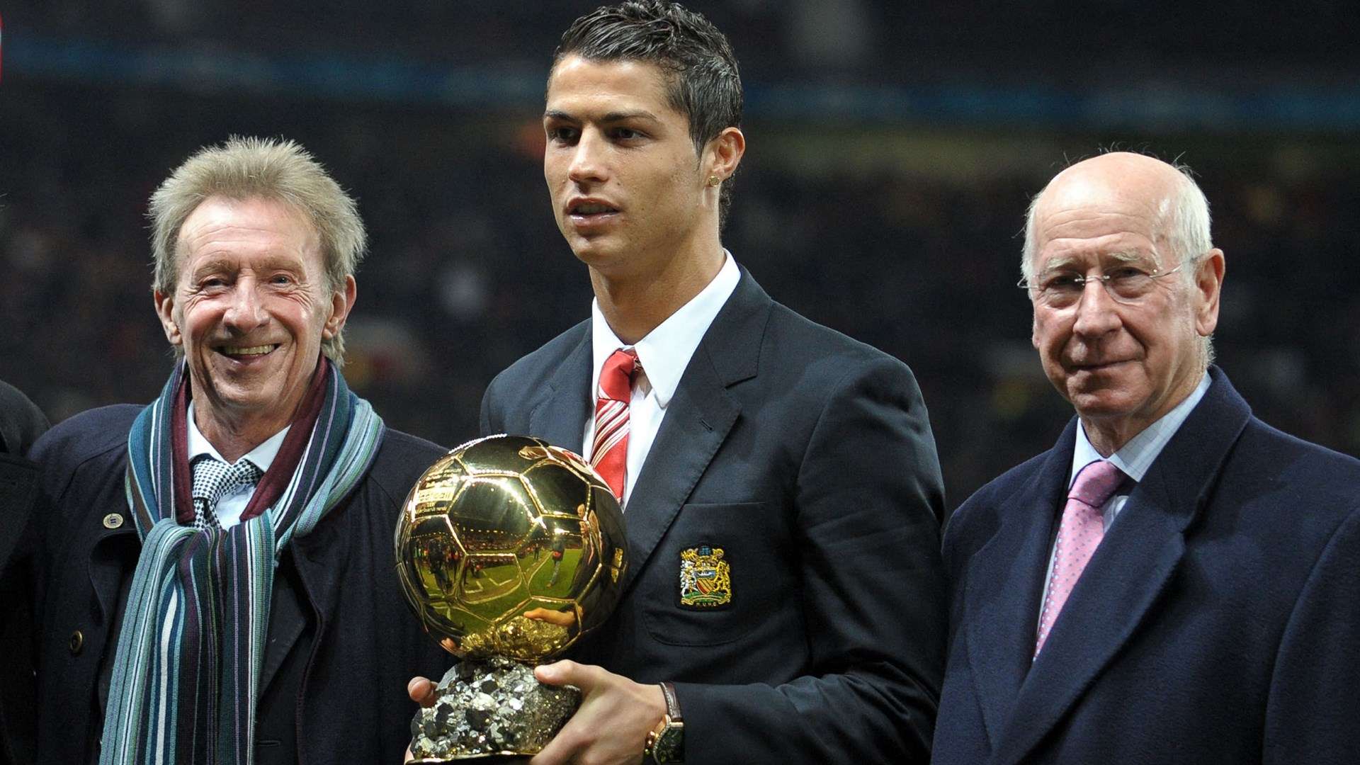 Cristiano Ronaldo Sir Bobby Charlton Manchester United