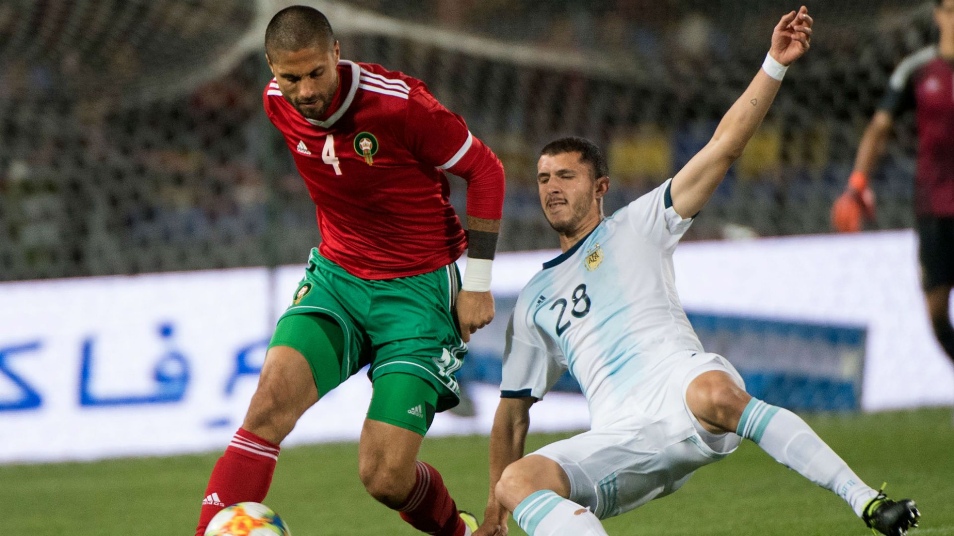 Guido Rodriguez Marruecos Argentina Amistoso Internacional 26032019