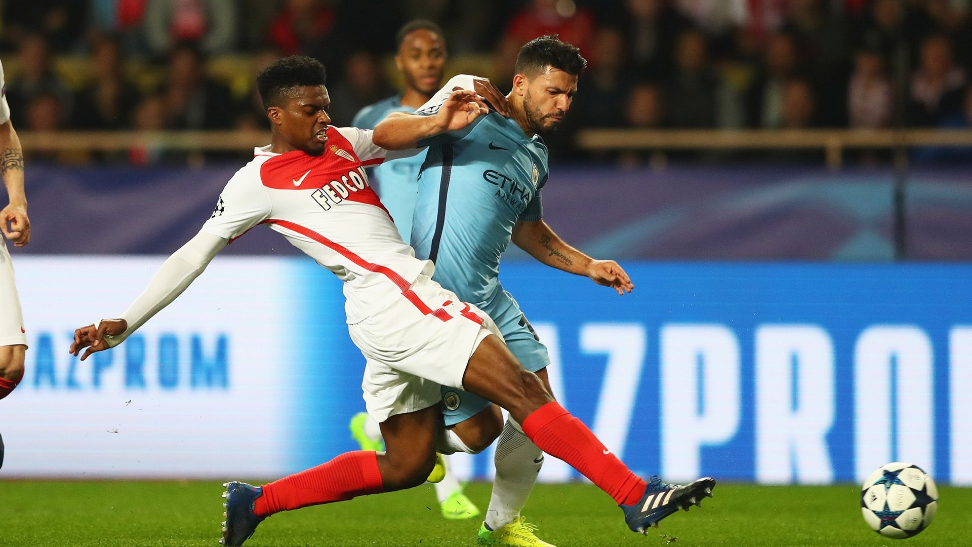 Jemerson Sergio Aguero Monaco Manchester City Champions League R16 15032017