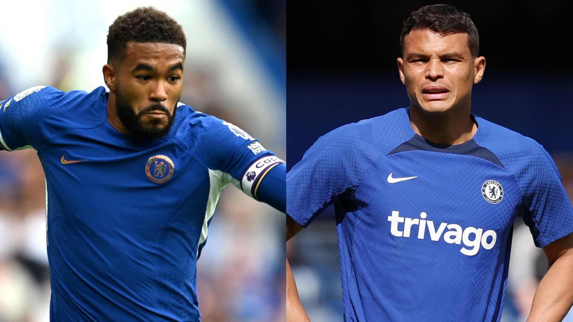 Reece James Thiago Silva Chelsea 2023-24