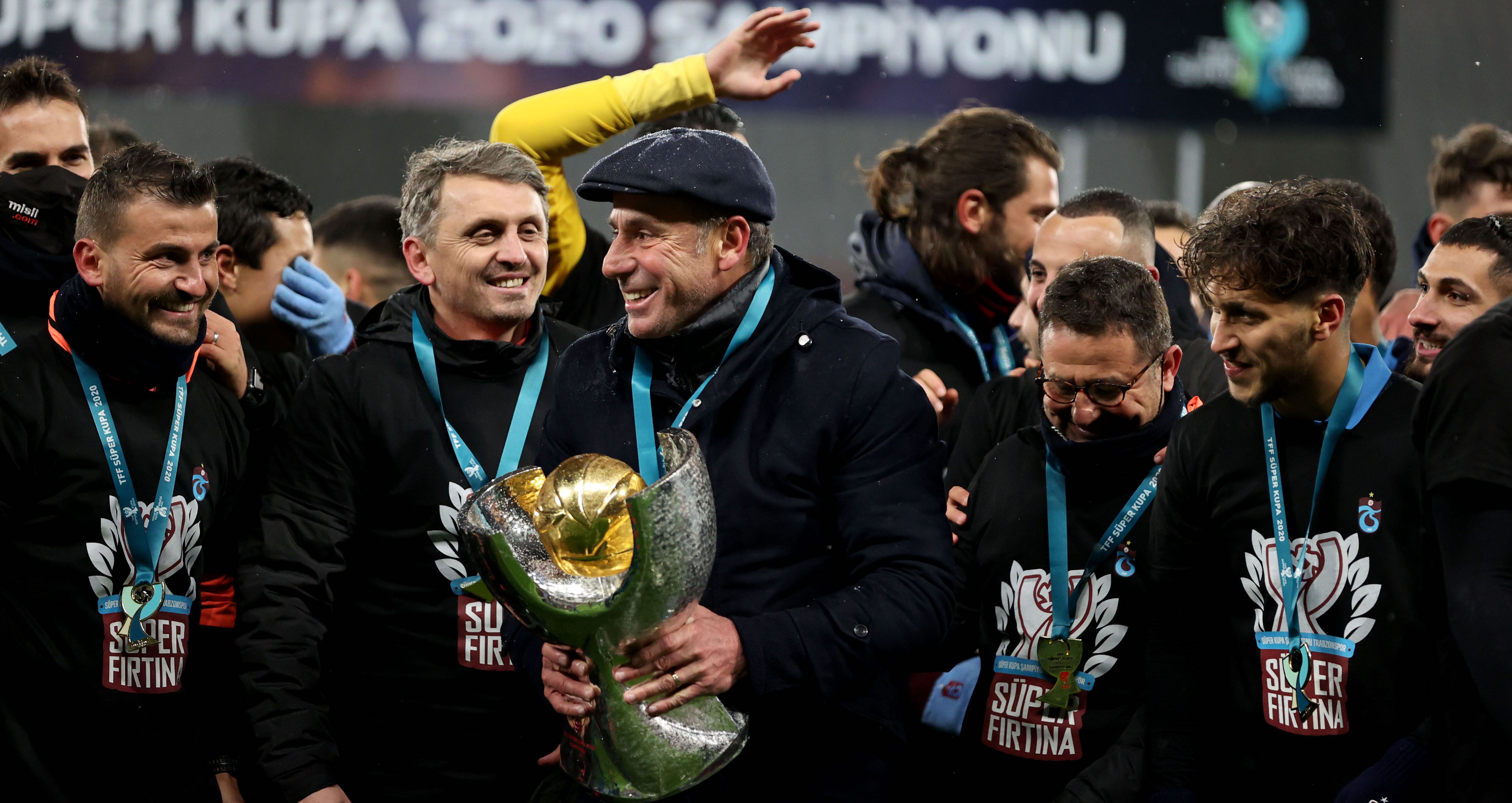 Abdullah Avci Trabzonspor Coach Super Cup 01/27/21