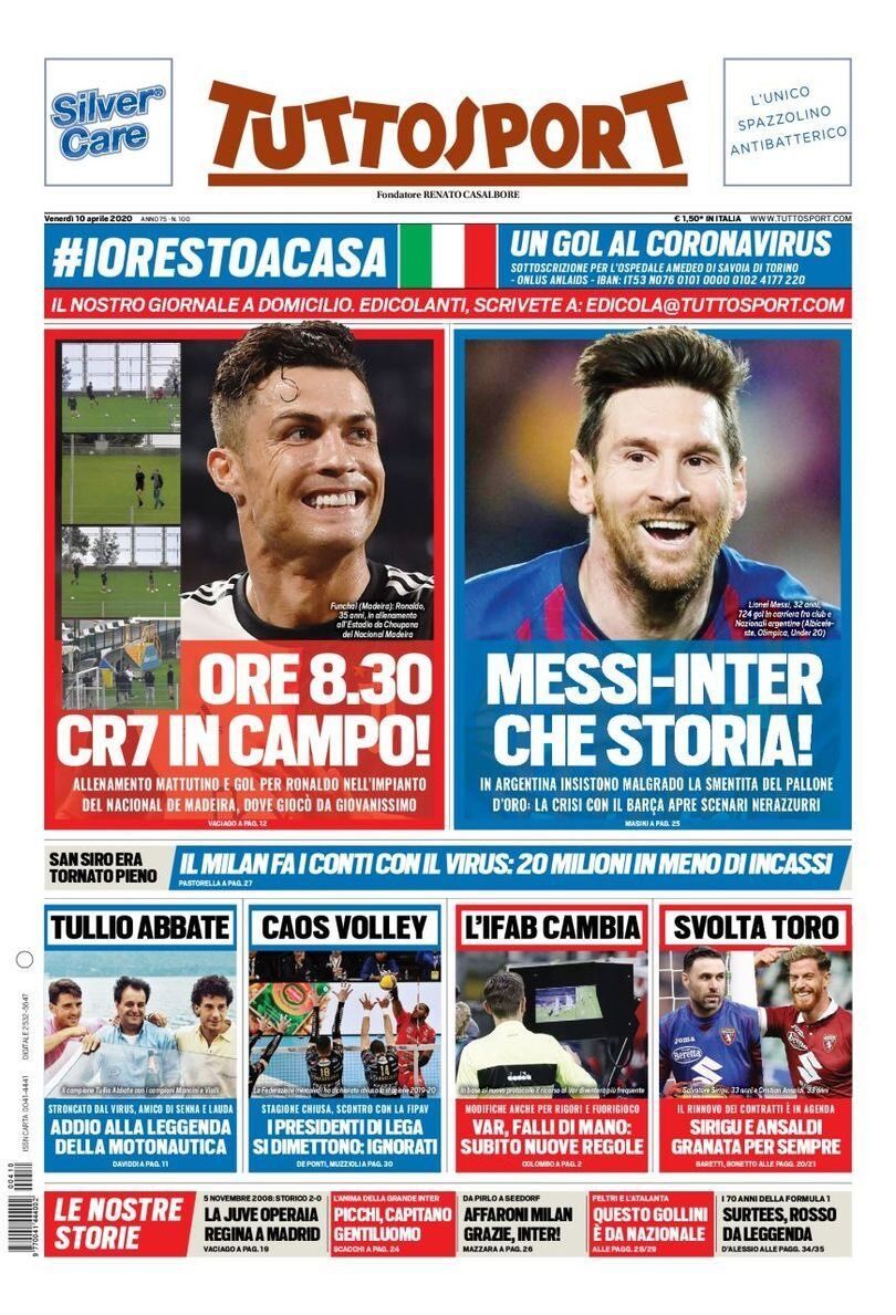 10 April Tuttosport