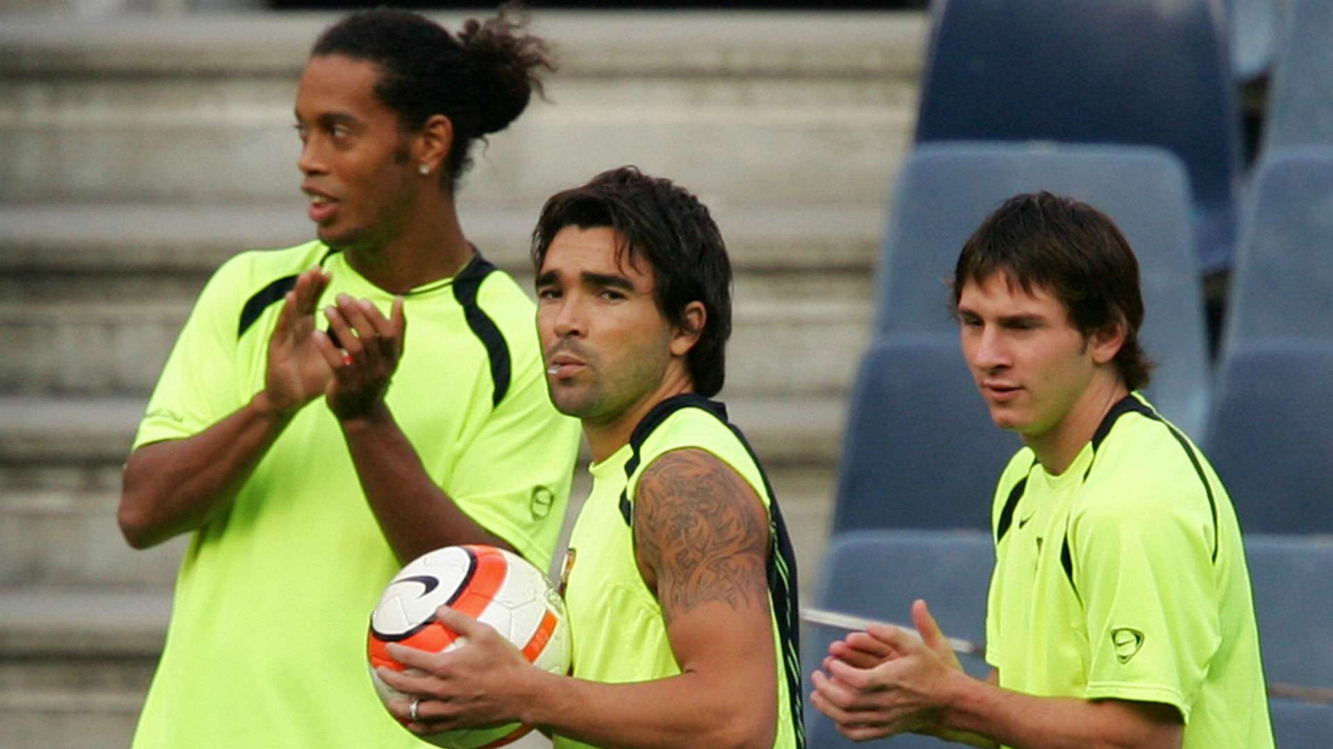 Ronaldinho Deco Messi Amigos